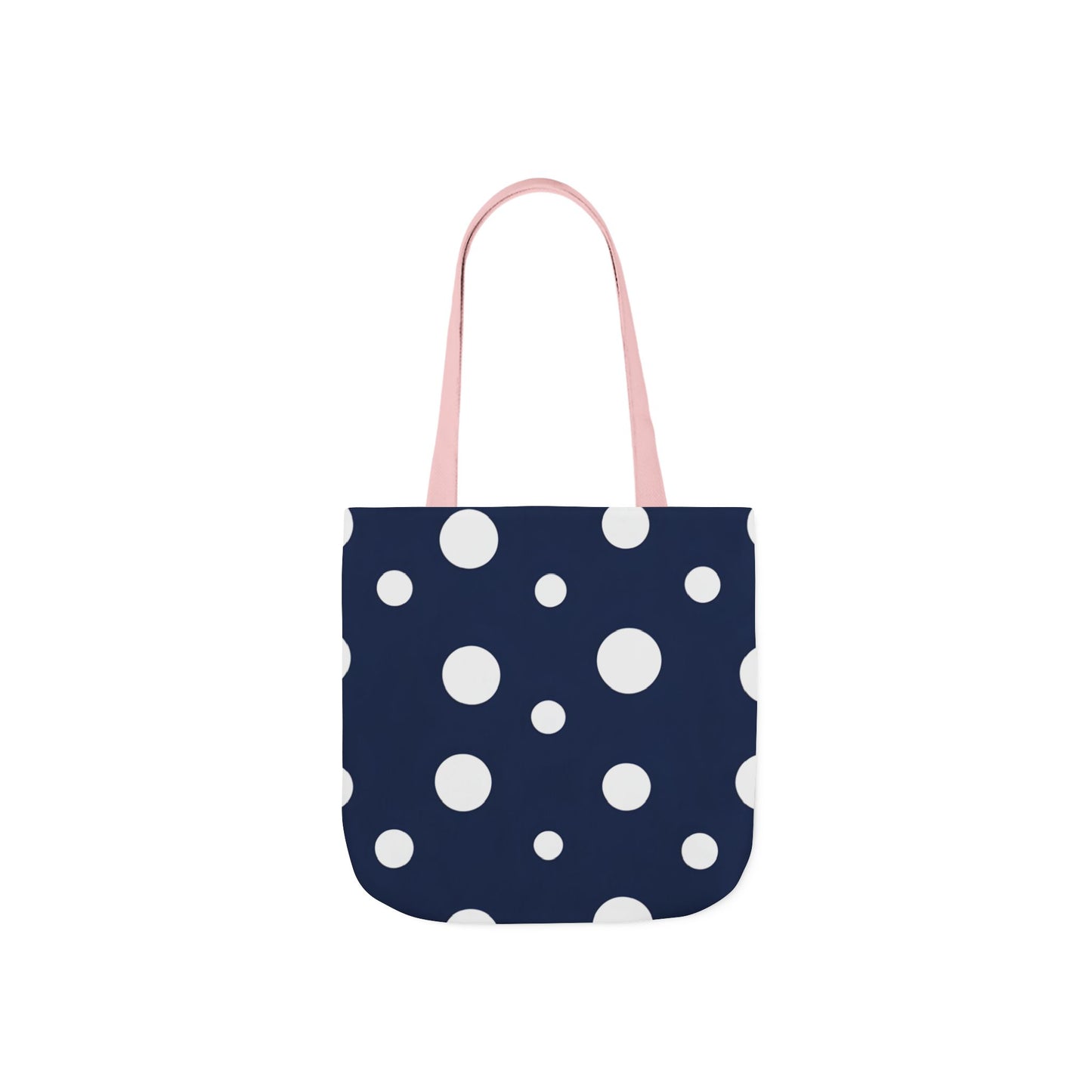 Bonnie's Navy Polka Dot Tote Bag