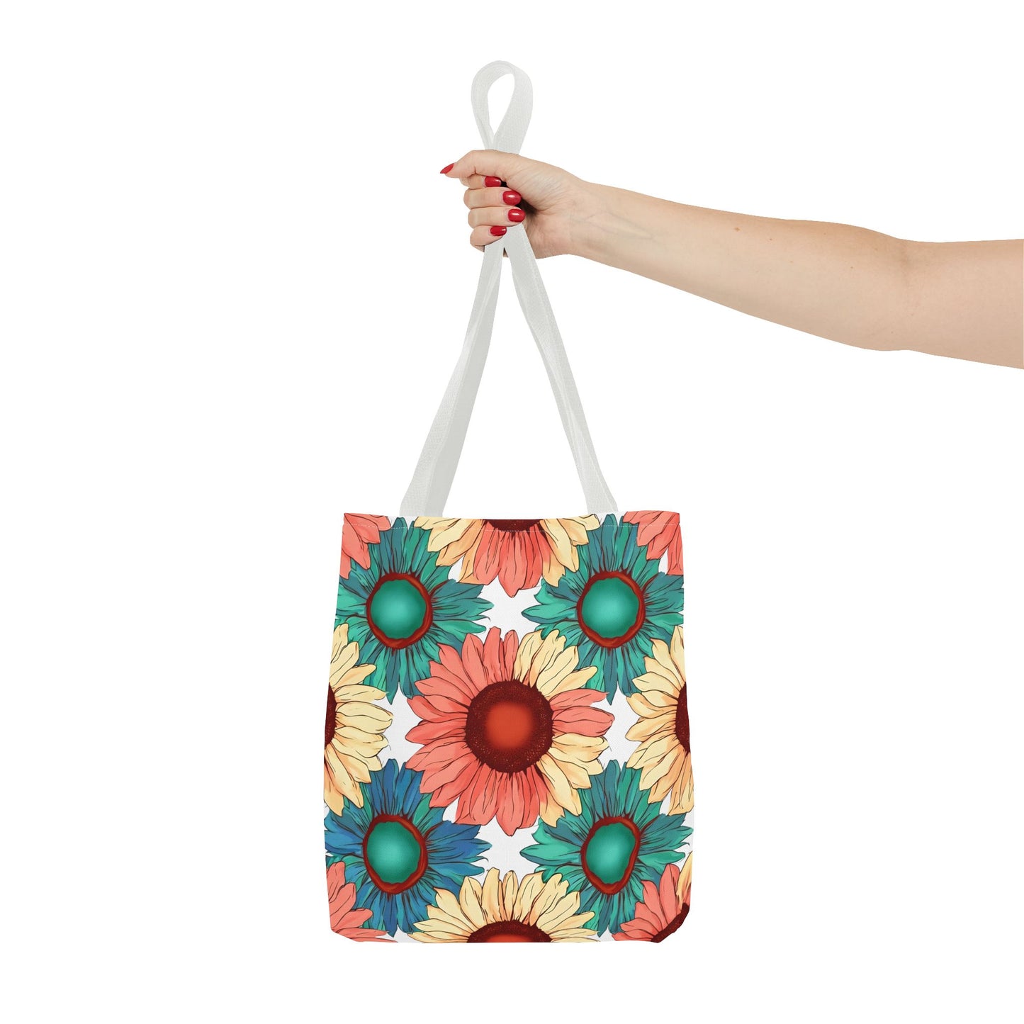 Coco's Colorful Sunflower Tote Bag