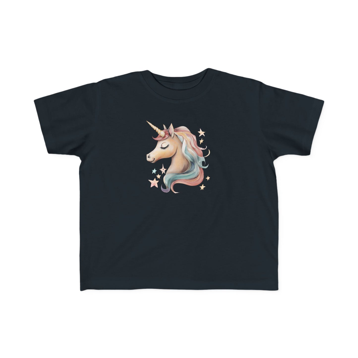 Aria's Unicorn Toddler Top