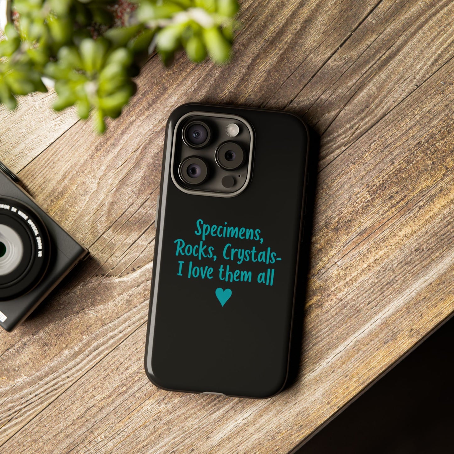 Love Crystal iphone Tough Phone Case