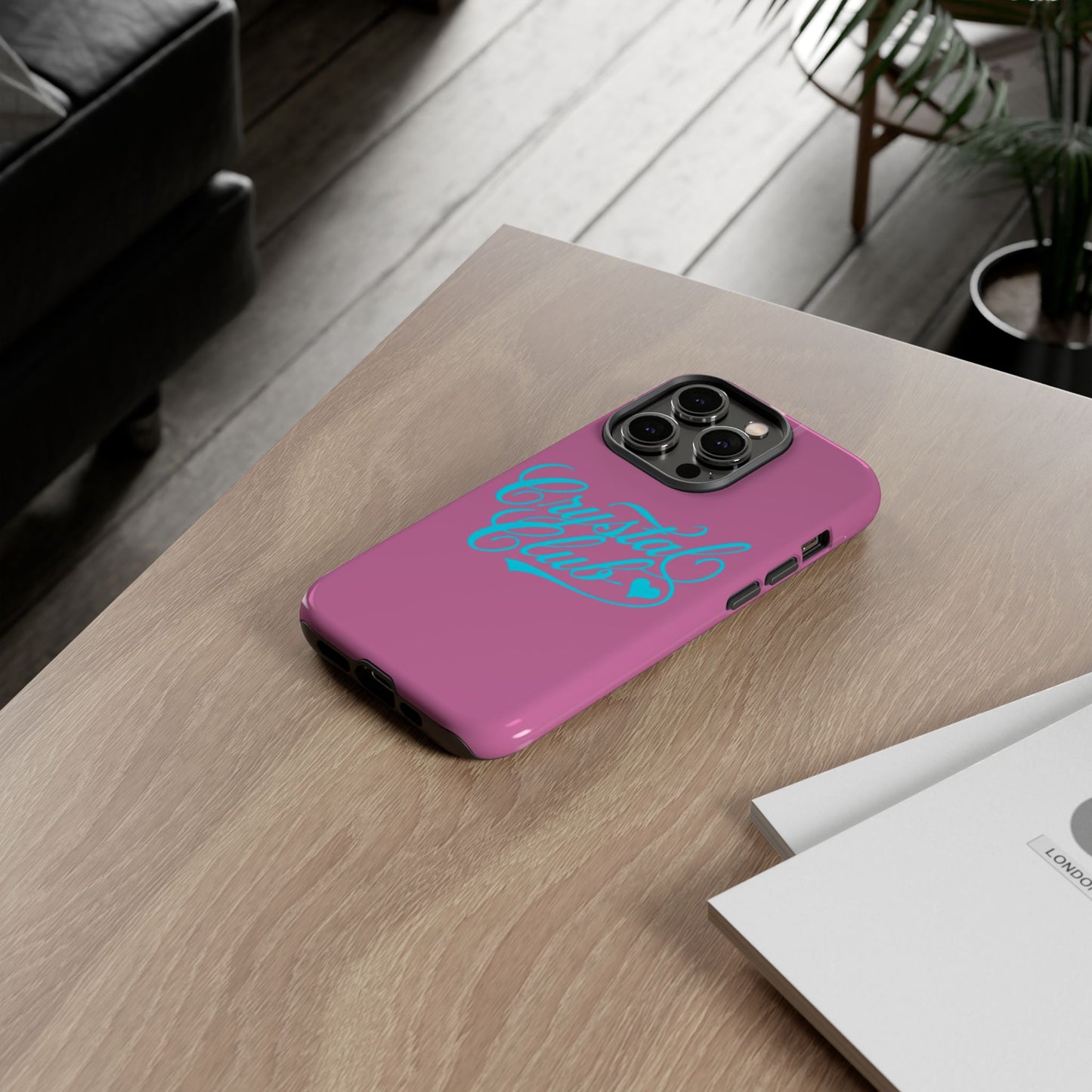 Blue Crystal Club Tough Phone Case