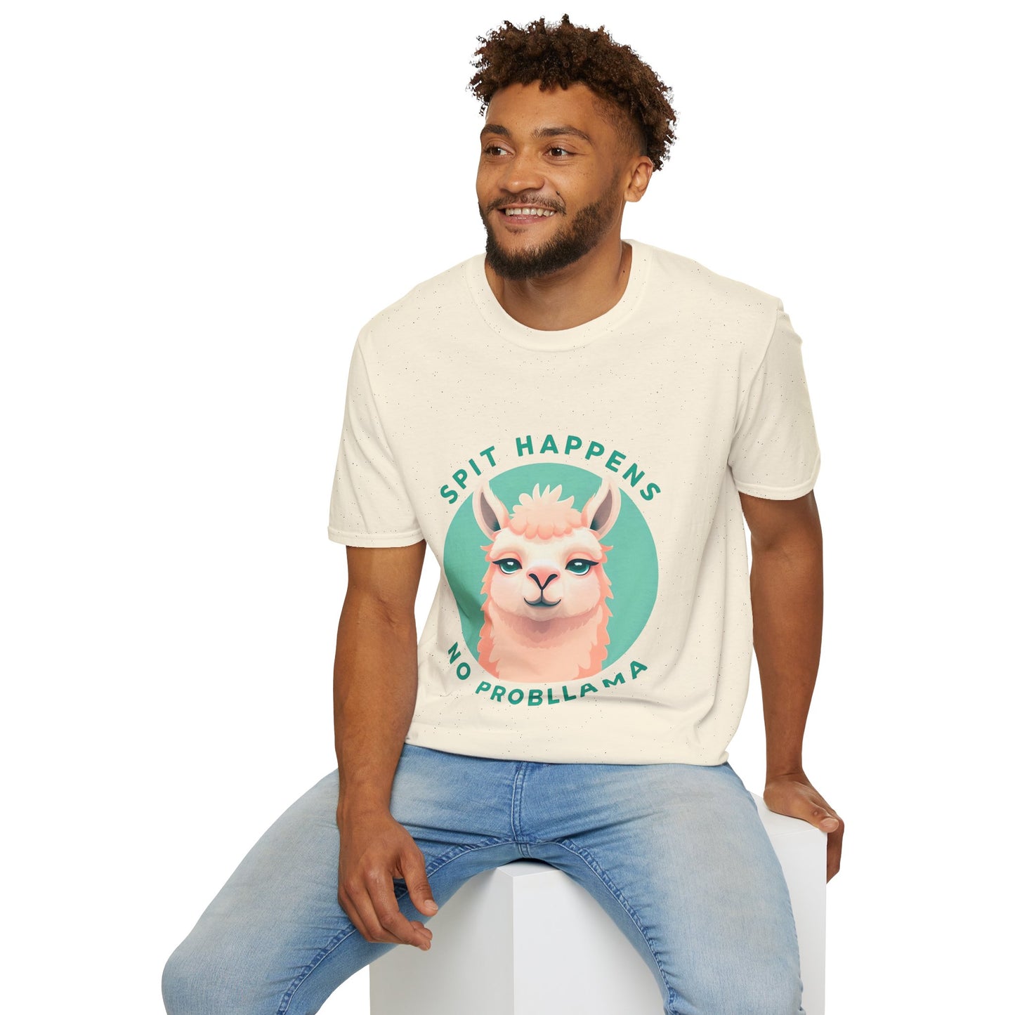 Tiz's Funny Llama Adult Shirt