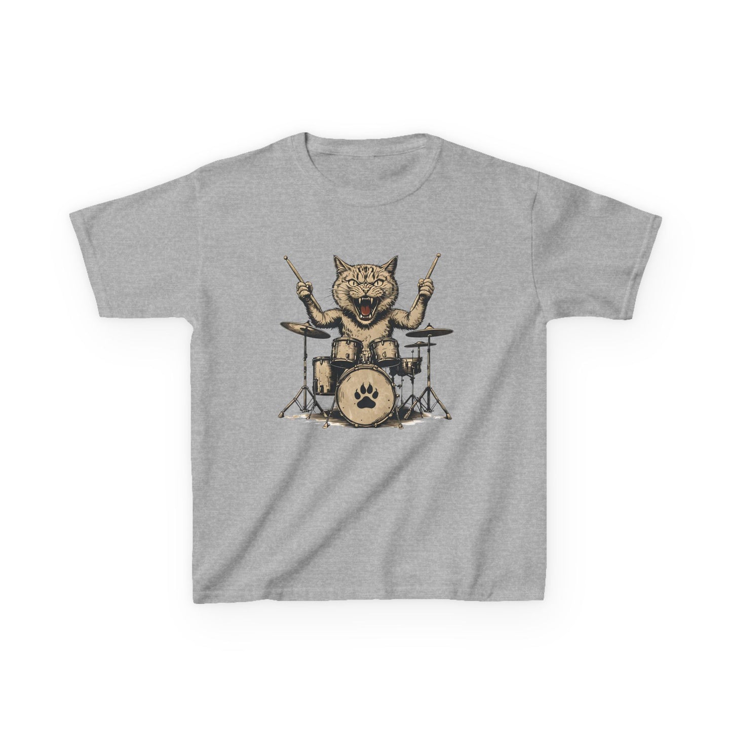 Dave's Drummer Cat Youth Top