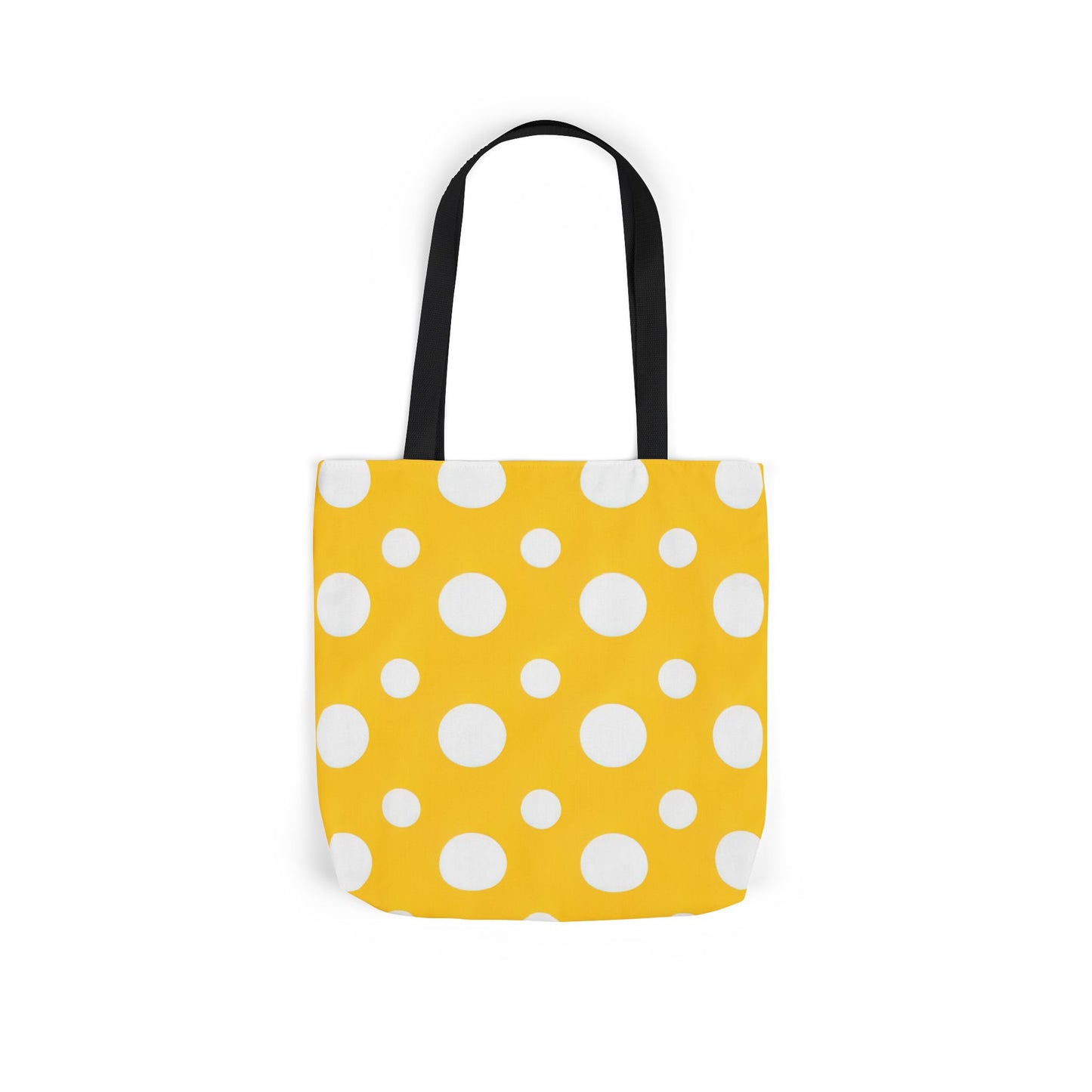 Yuki's Yellow Polka Dot Tote Bag