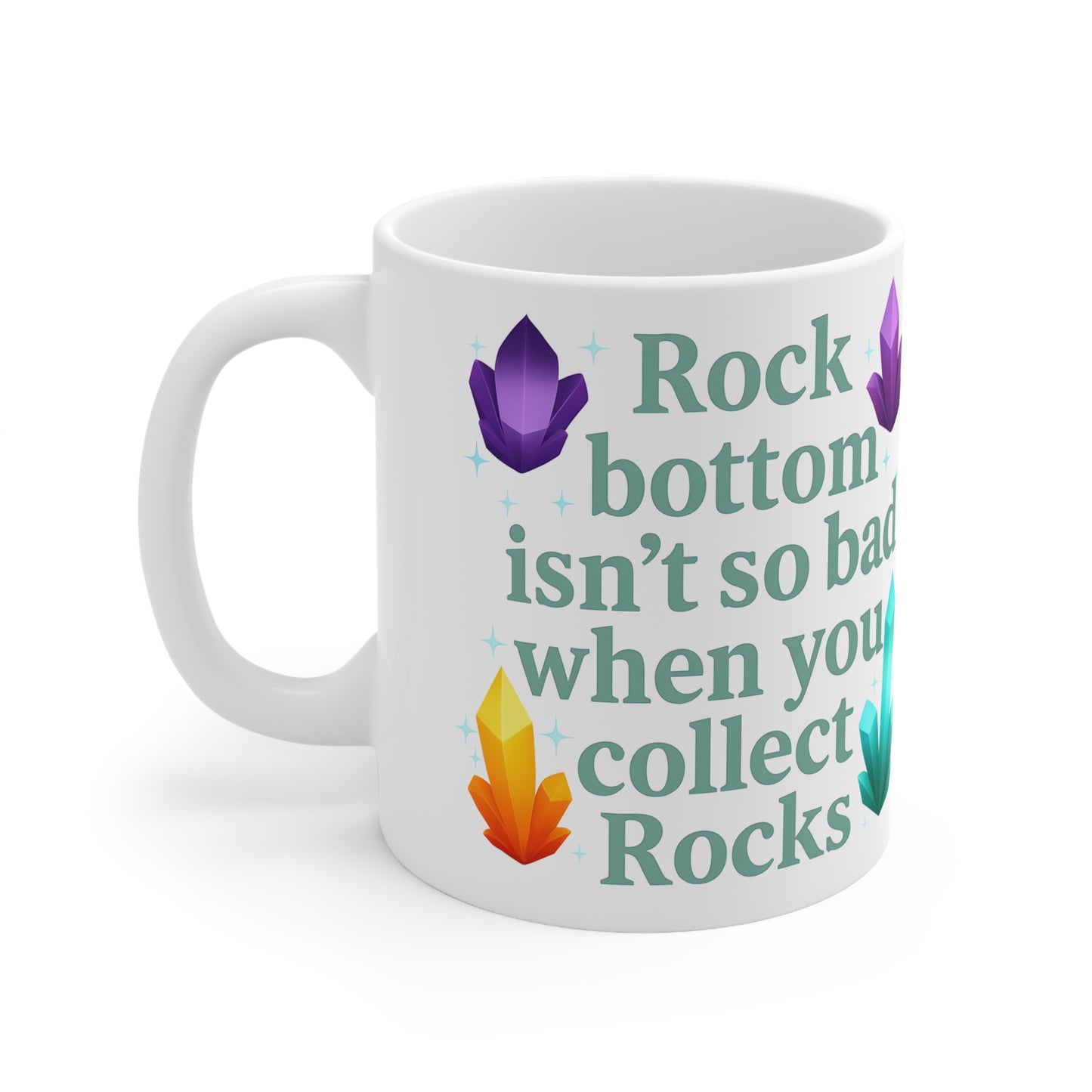 Rick's Rock Bottom Ceramic Mug, Coffee Cup