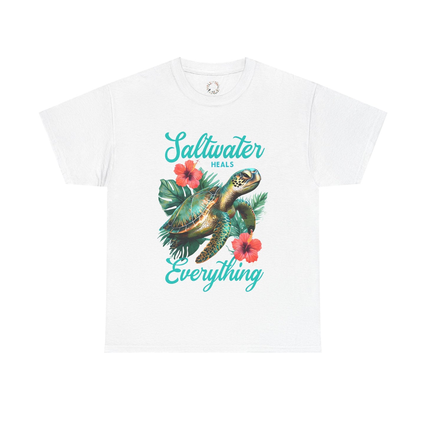 Sally's Saltwater Heals Everything Adult Shirt