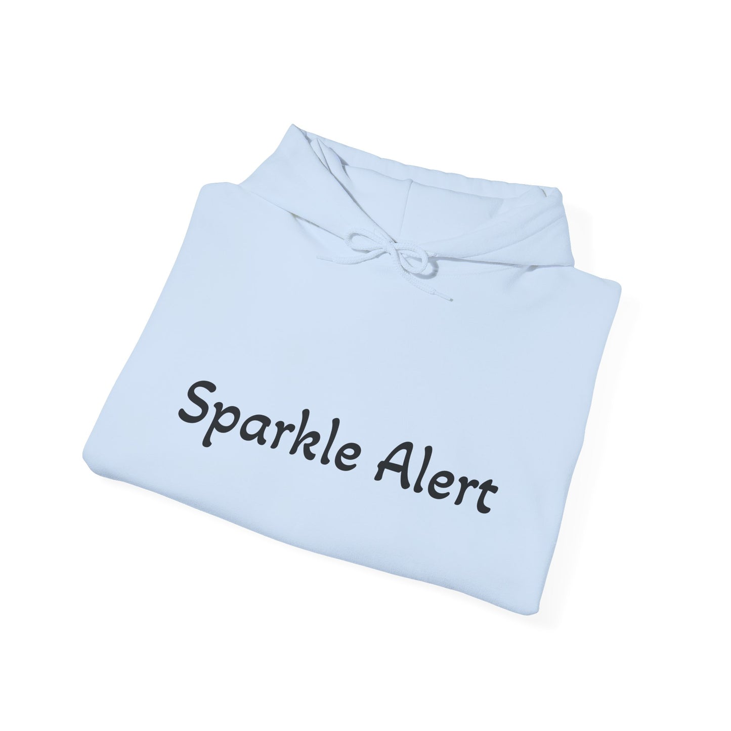 Savanna's  "Sparkle Alert: I wander off for Crystals" Adult Sweatshirt - Hooded
