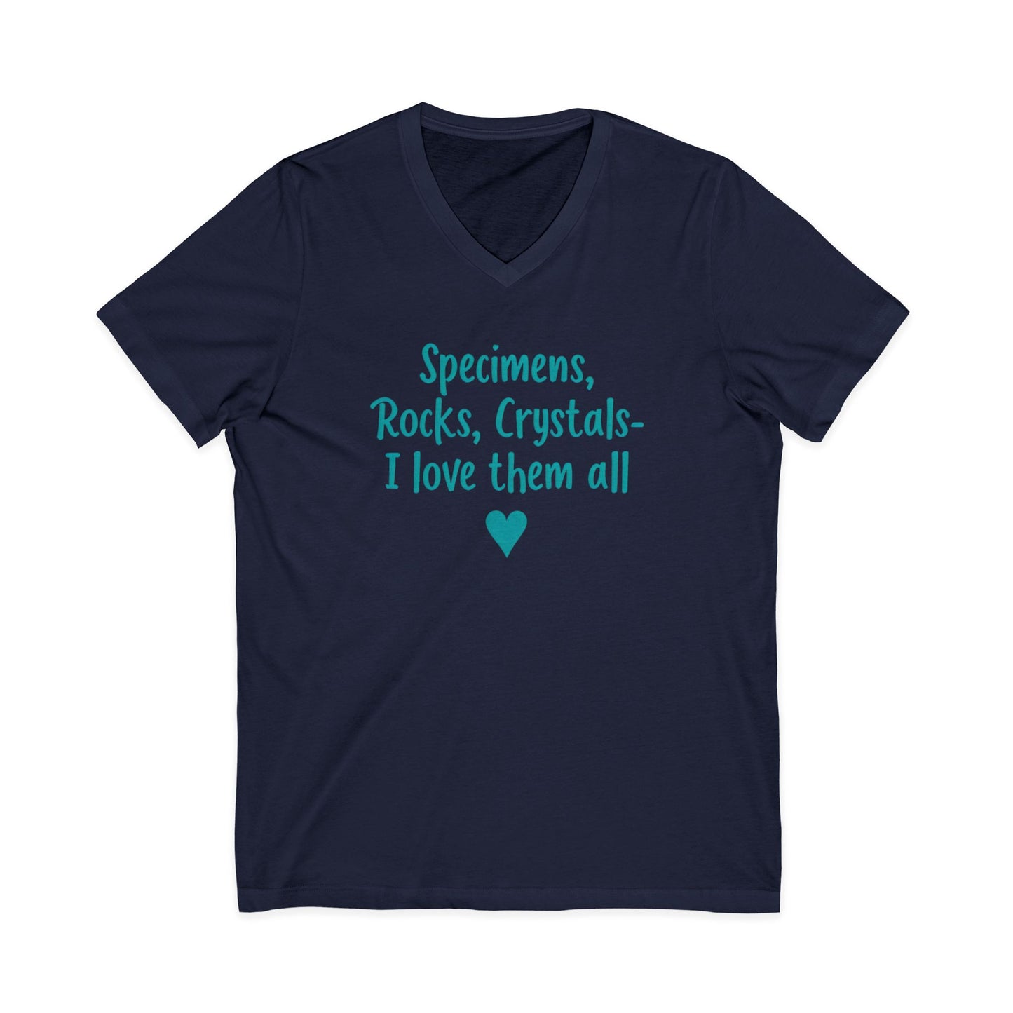 Coralie's Crystal Lover V-Neck Adult Shirt