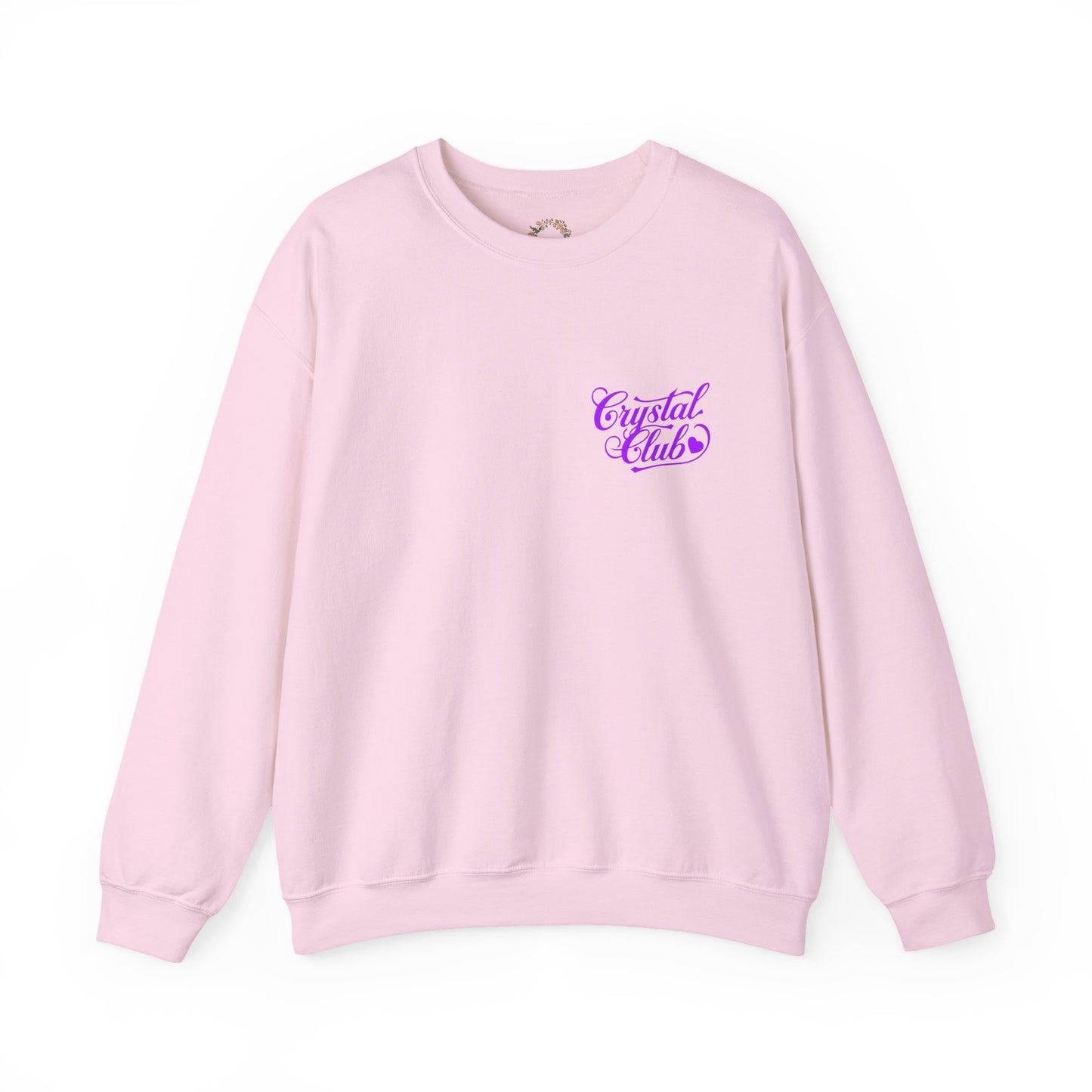 Purple Crystal Club Adult Sweatshirt - Crewneck