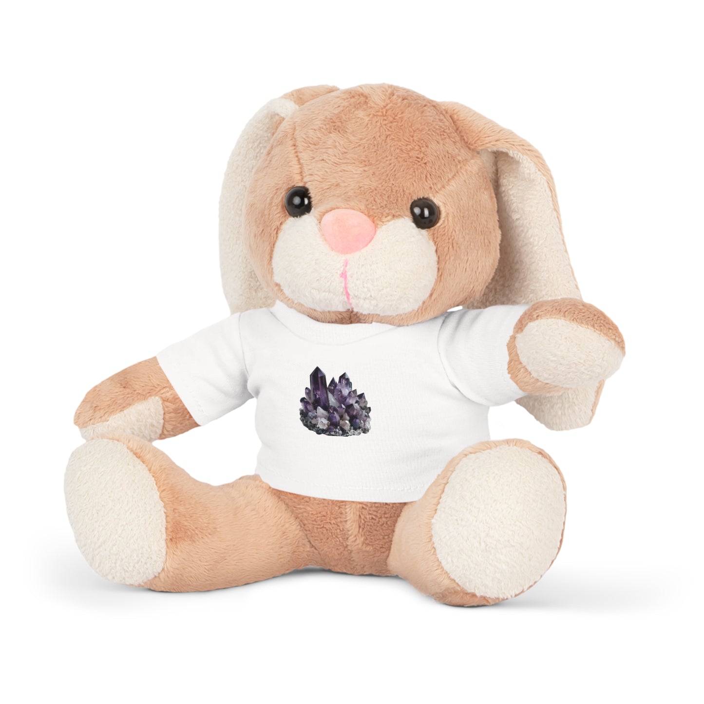 Amethyst Crystal Plush Teddy