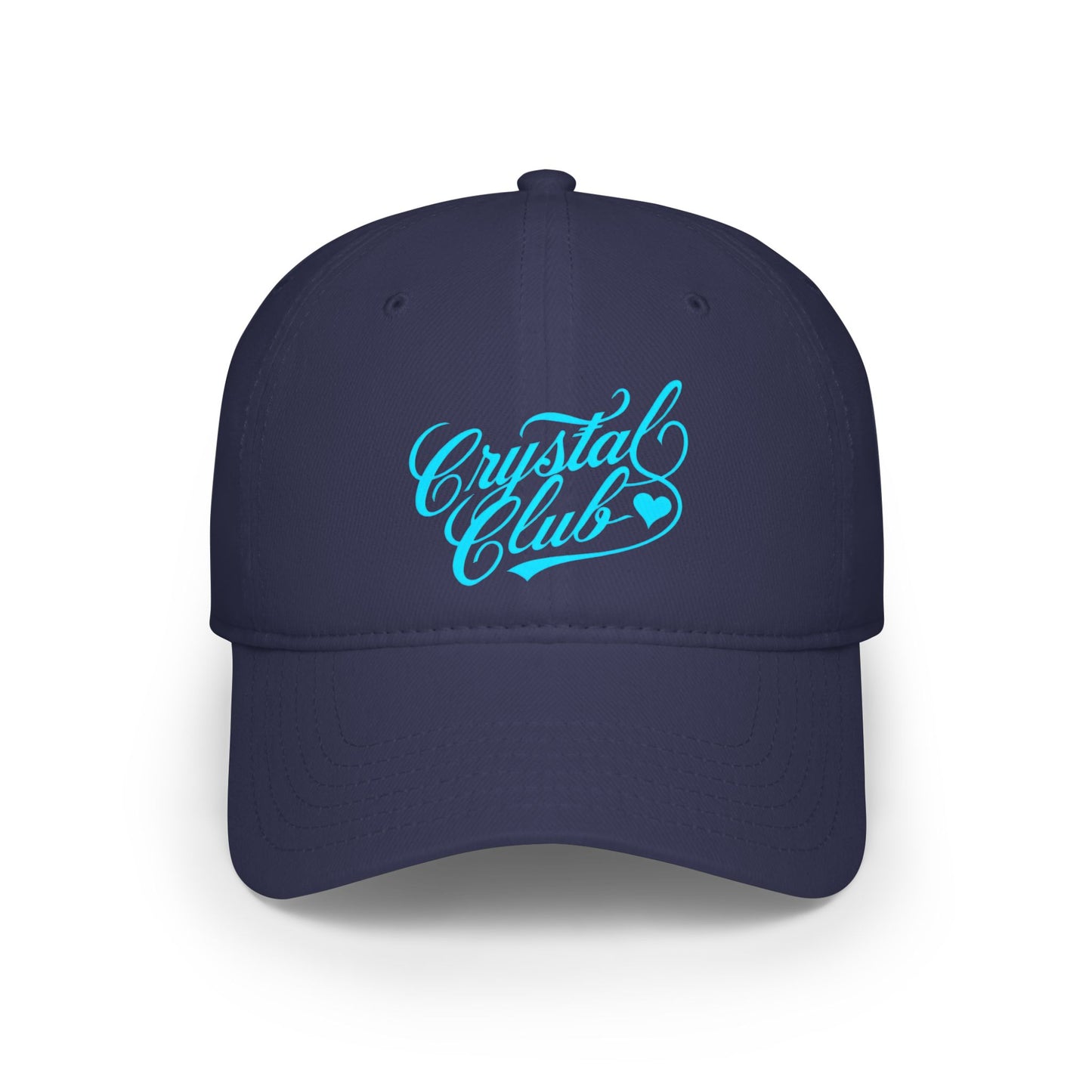 Blue Crystal Club Low Profile Baseball Cap