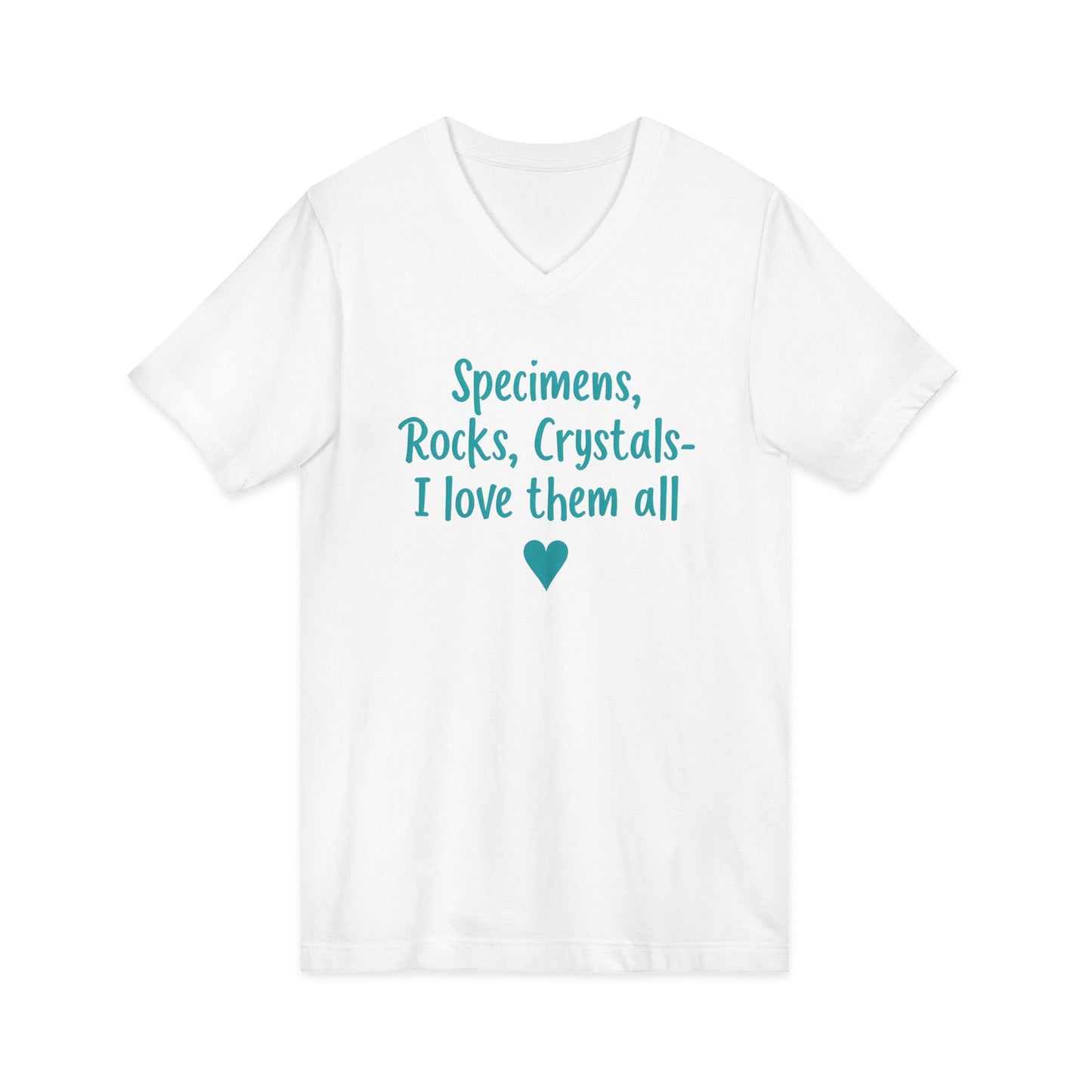 Coralie's Crystal Lover V-Neck Adult Shirt