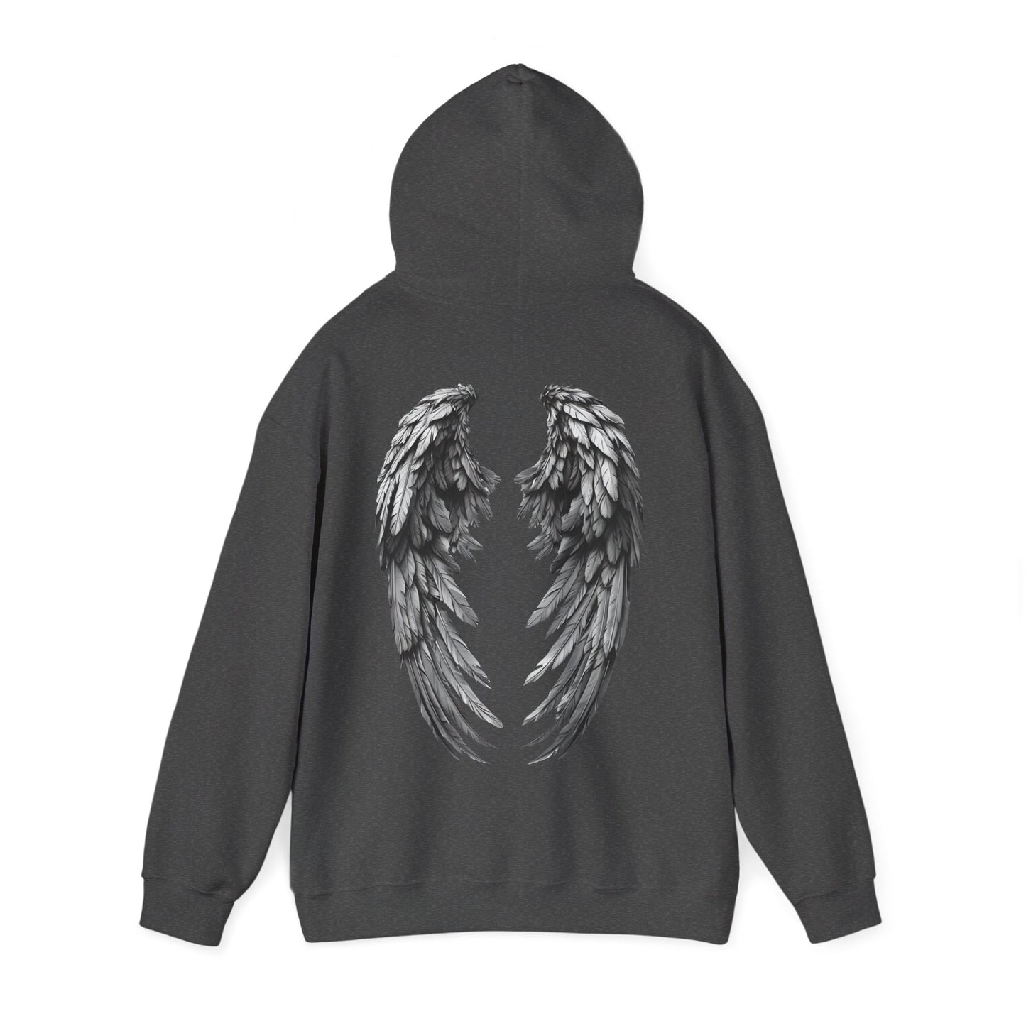 Wayne's Eagle & Wing Print Adult Sweatshirt - Hooded