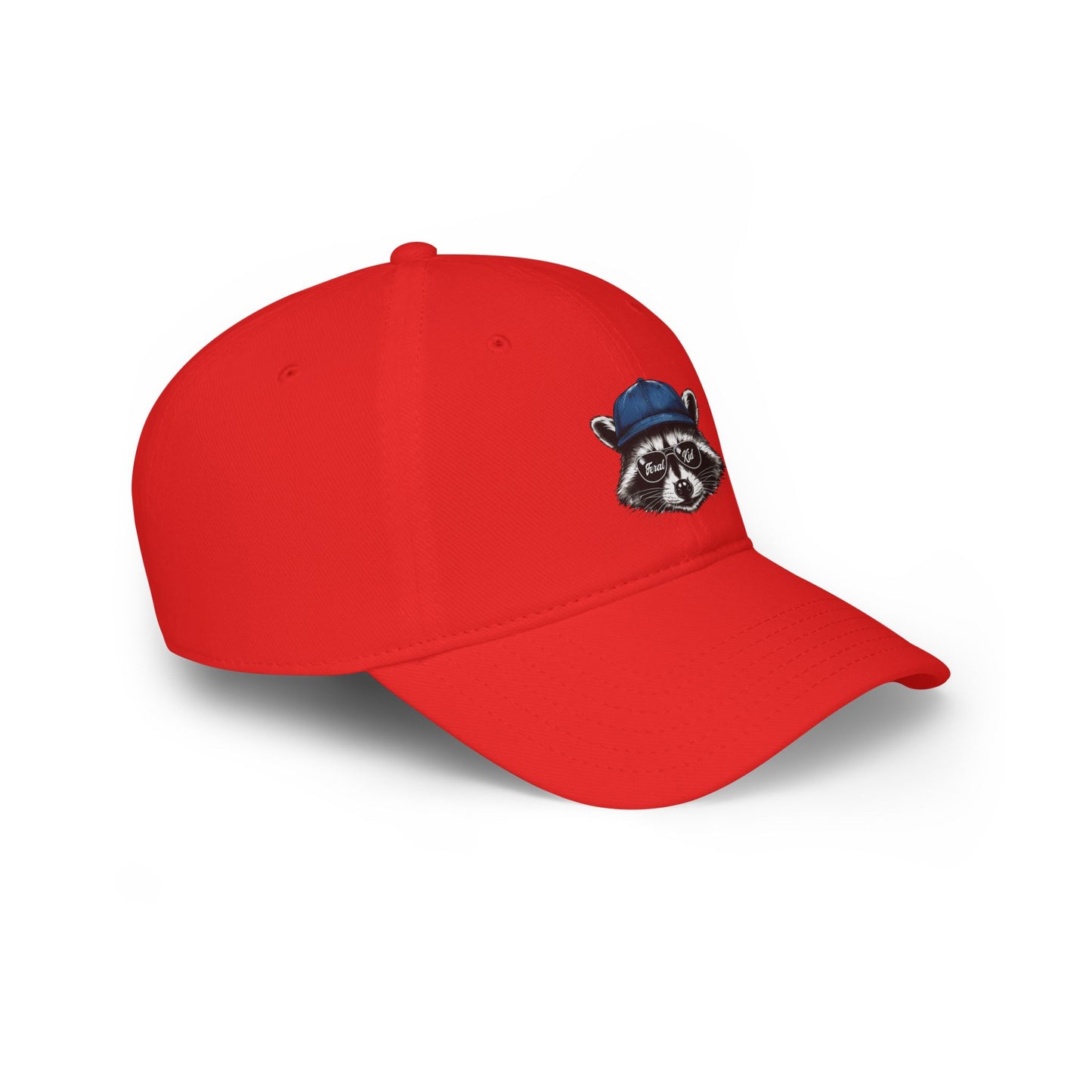Flint's Feral Kid Raccoon Low Profile Baseball Cap