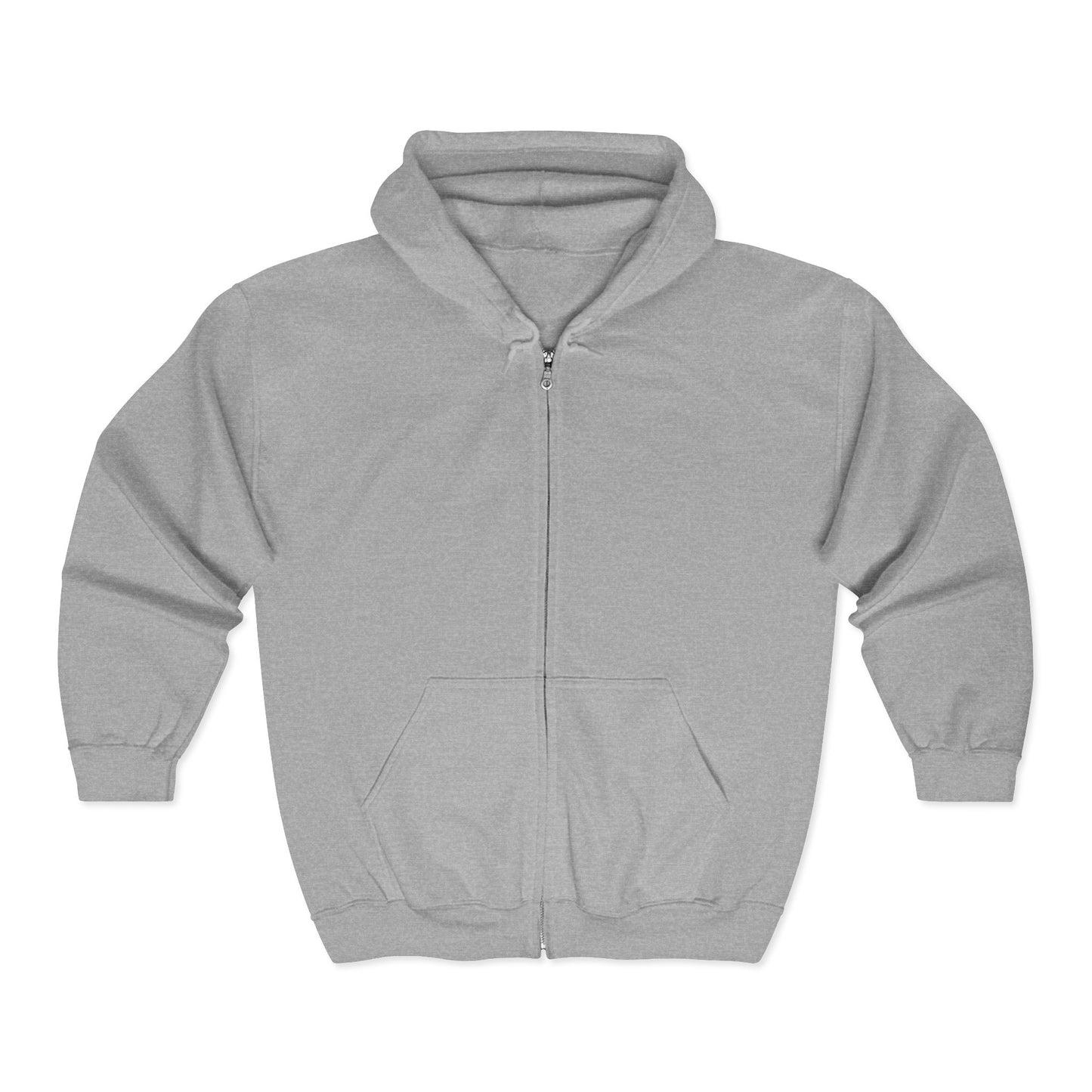 Powered By Crystals Adult Full Zip Sweatshirt - Hooded