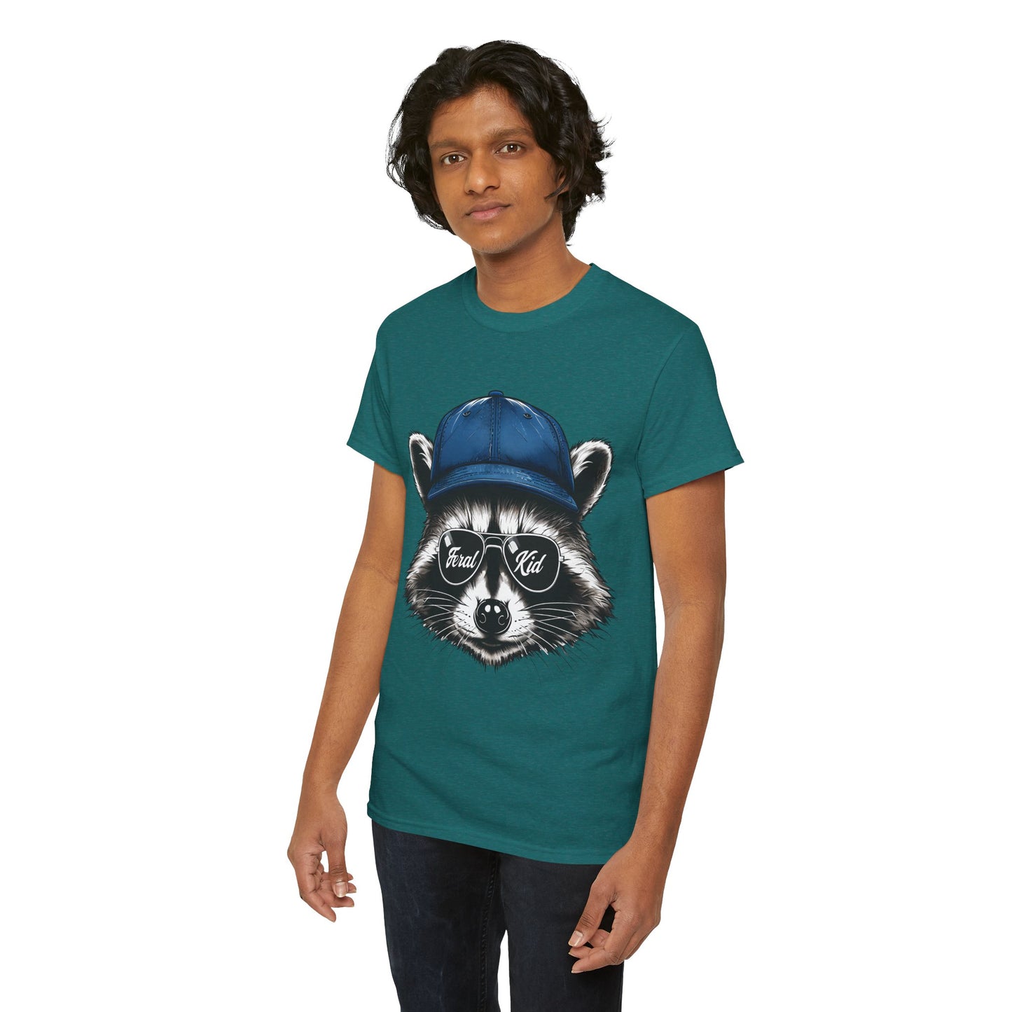 Foley's Feral Kid Raccoon Adult Shirt