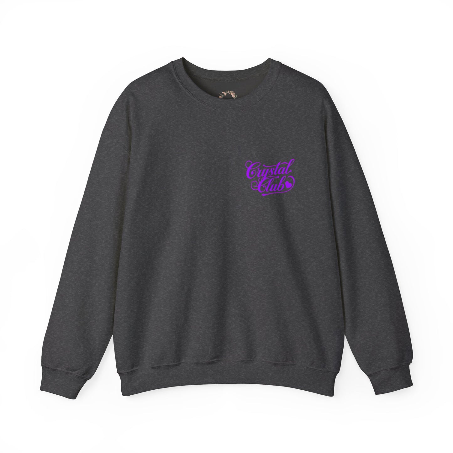 Purple Crystal Club Adult Sweatshirt - Crewneck