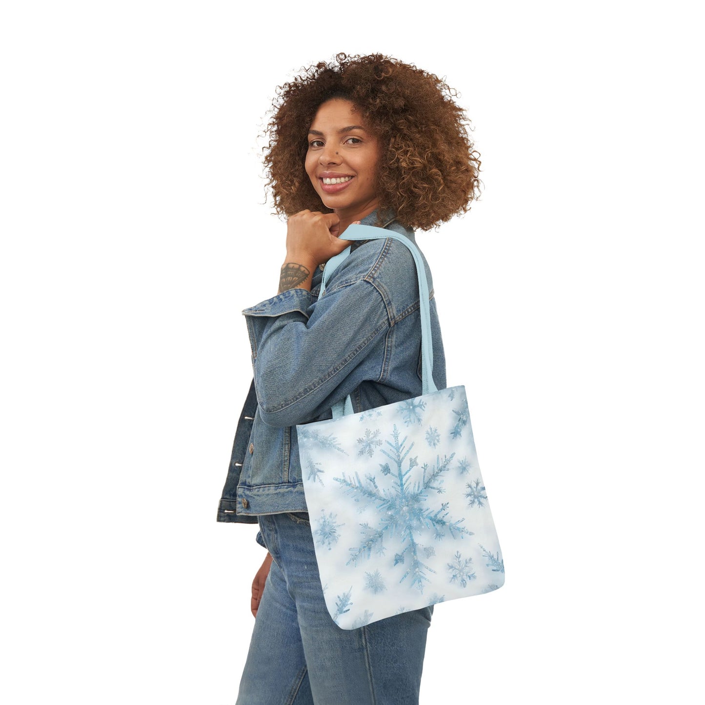Josie's Winter Wonderland Snowflake Tote Bag