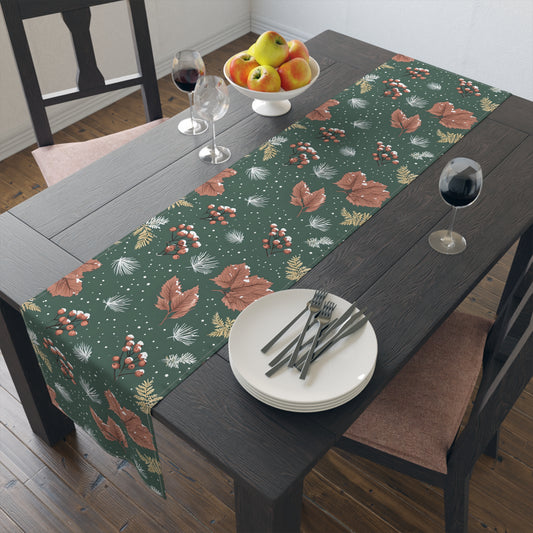 Fern's Festive Holiday Table Runner