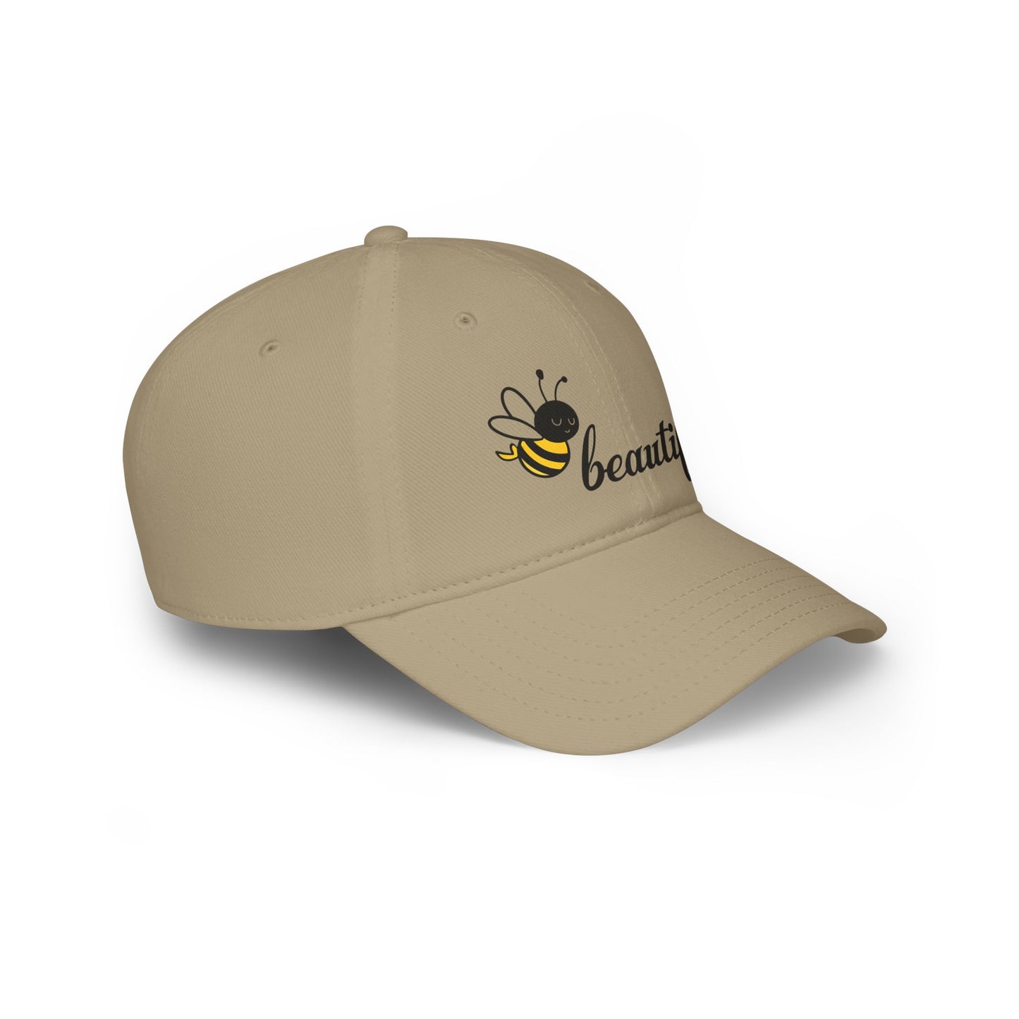 Bee Beautiful Low Profile Baseball Cap