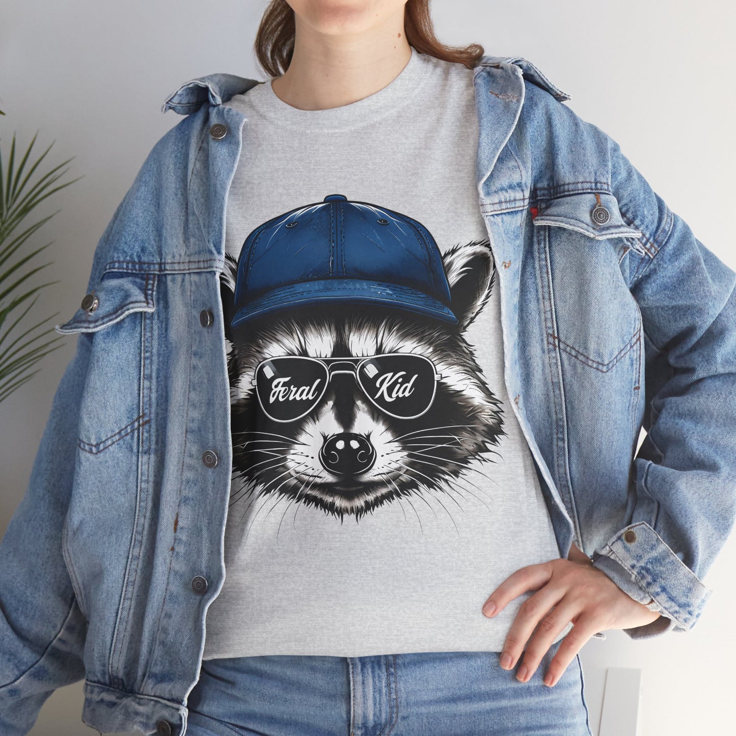 Foley's Feral Kid Raccoon Adult Shirt
