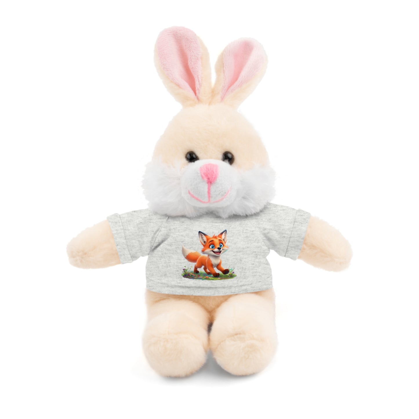 Fox On Tee Animal Plush
