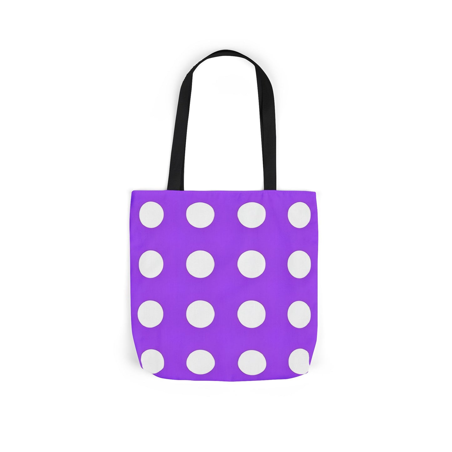 Parker's Purple Polka Dot Tote Bag