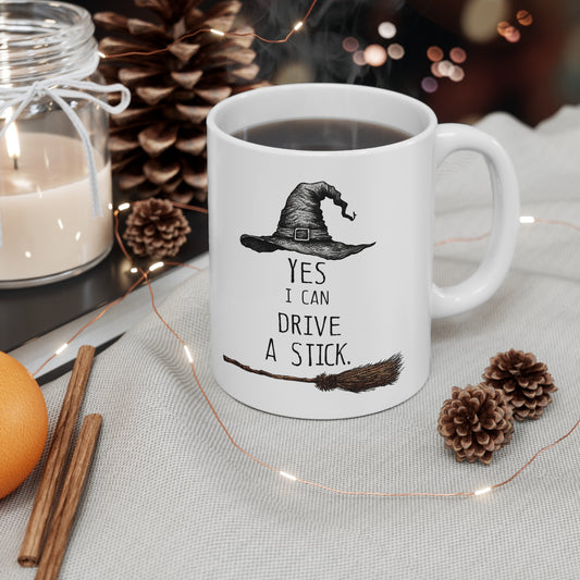 Wren's Witchy Ceramic Mug, Coffee Cup