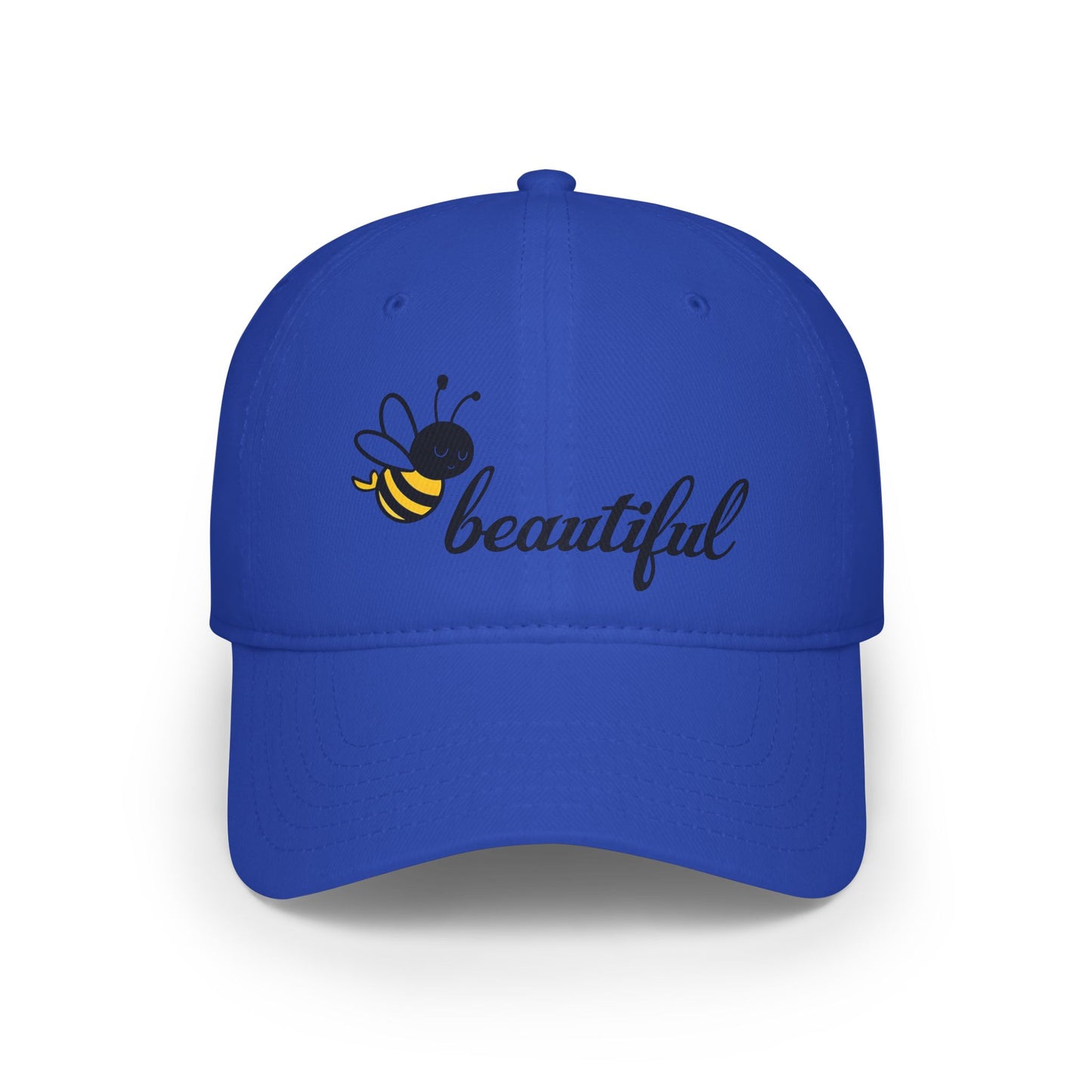 Bee Beautiful Low Profile Baseball Cap