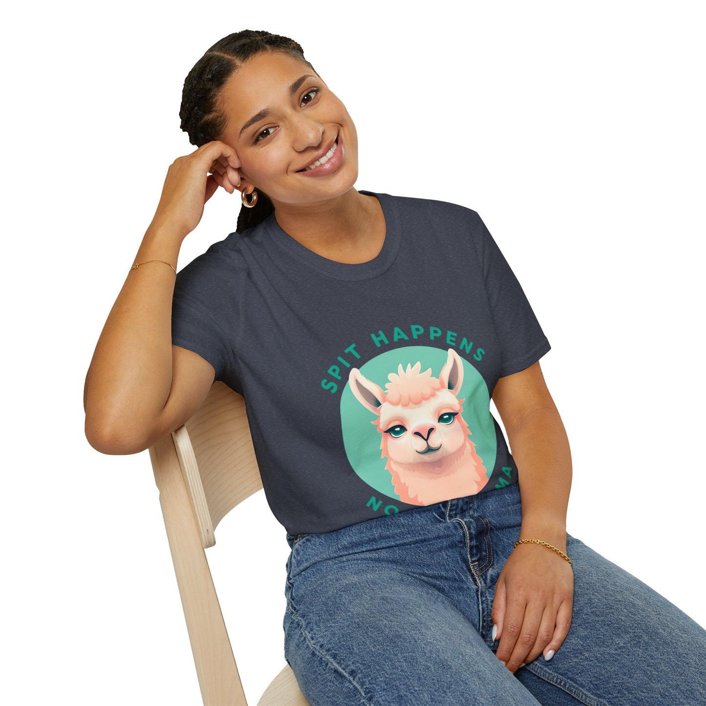 Tiz's Funny Llama Adult Shirt