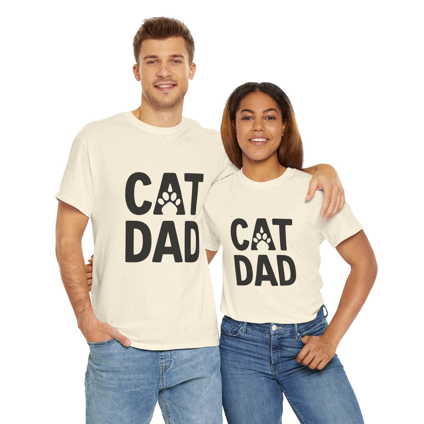 Chuck's Cat Dad Adult Shirt