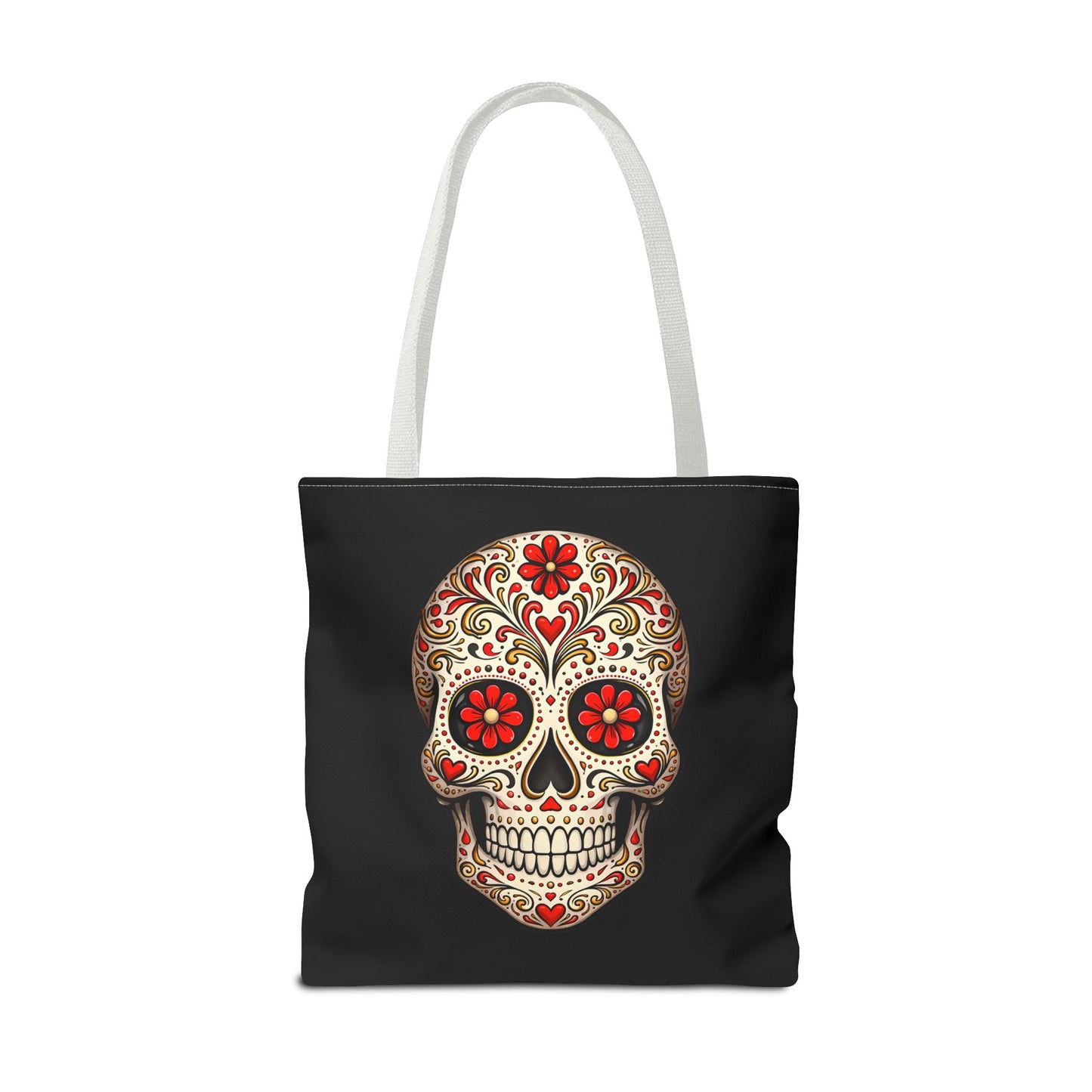 Ruby's Red Sugar Skull Tote Bag