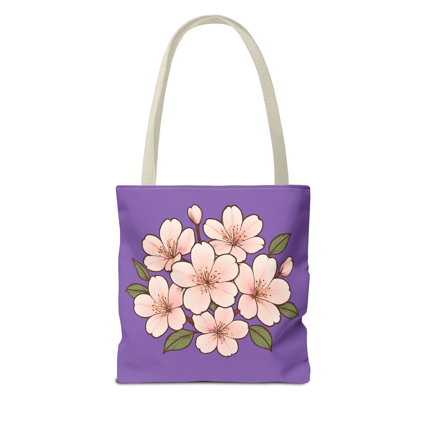 Pedro's Purple Cherry Blossom Tote Bag