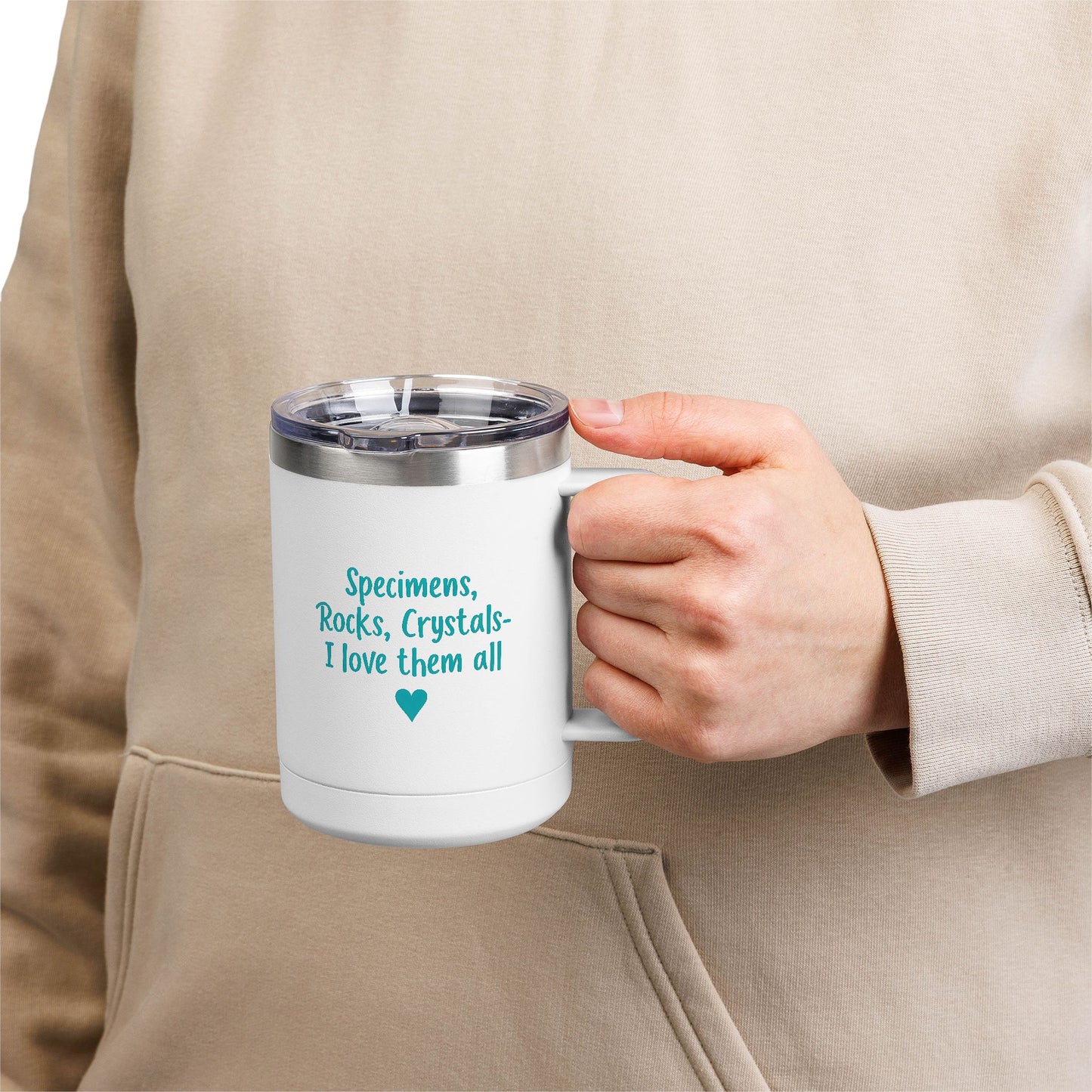 Love Crystal Coffee Mug Tumbler