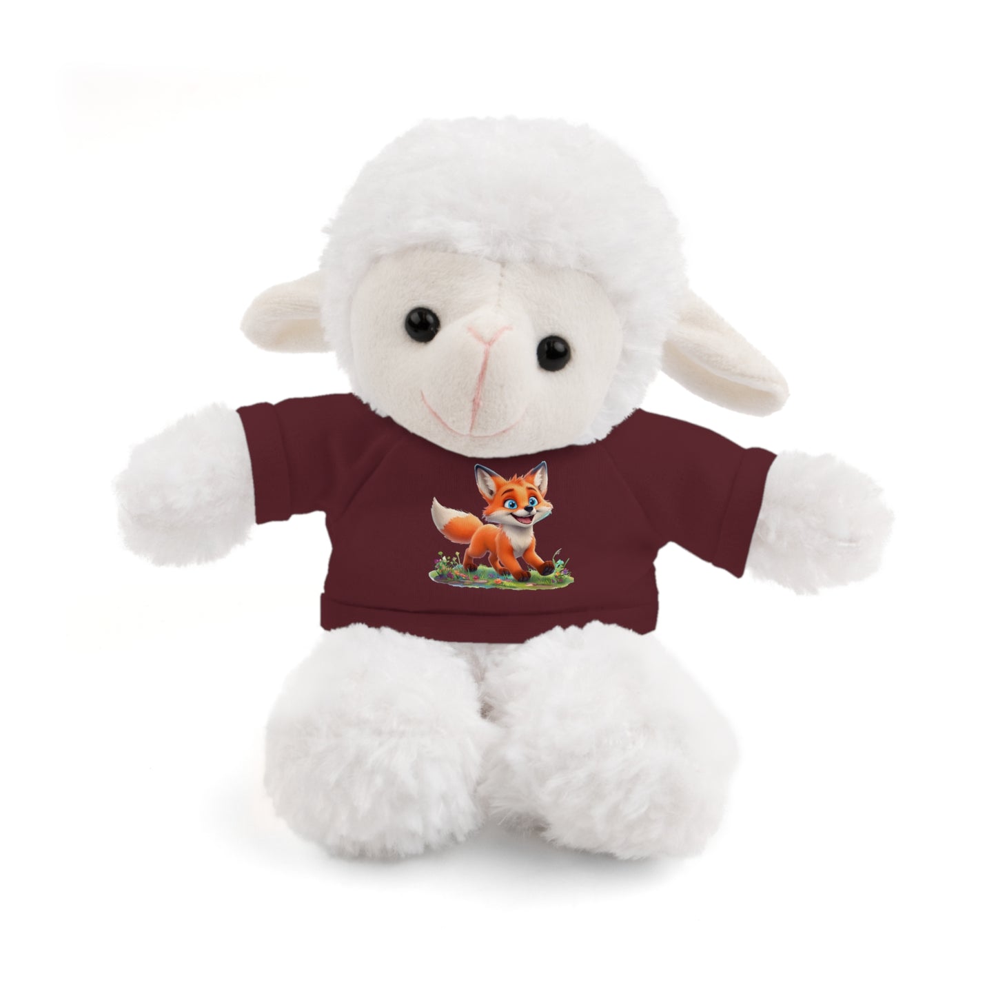Fox On Tee Animal Plush
