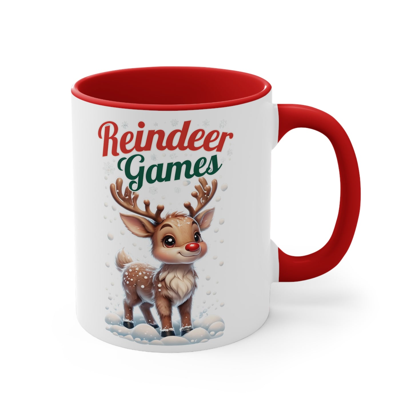 Rycker's Reindeer Games Ceramic Mug, Coffee Cup
