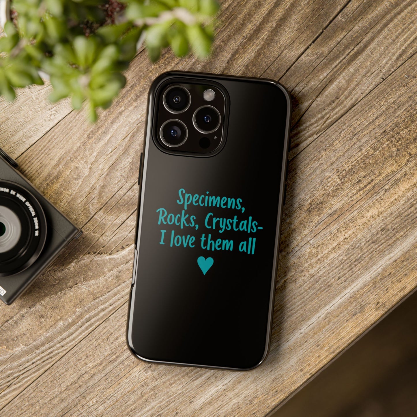 Love Crystal iphone Tough Phone Case