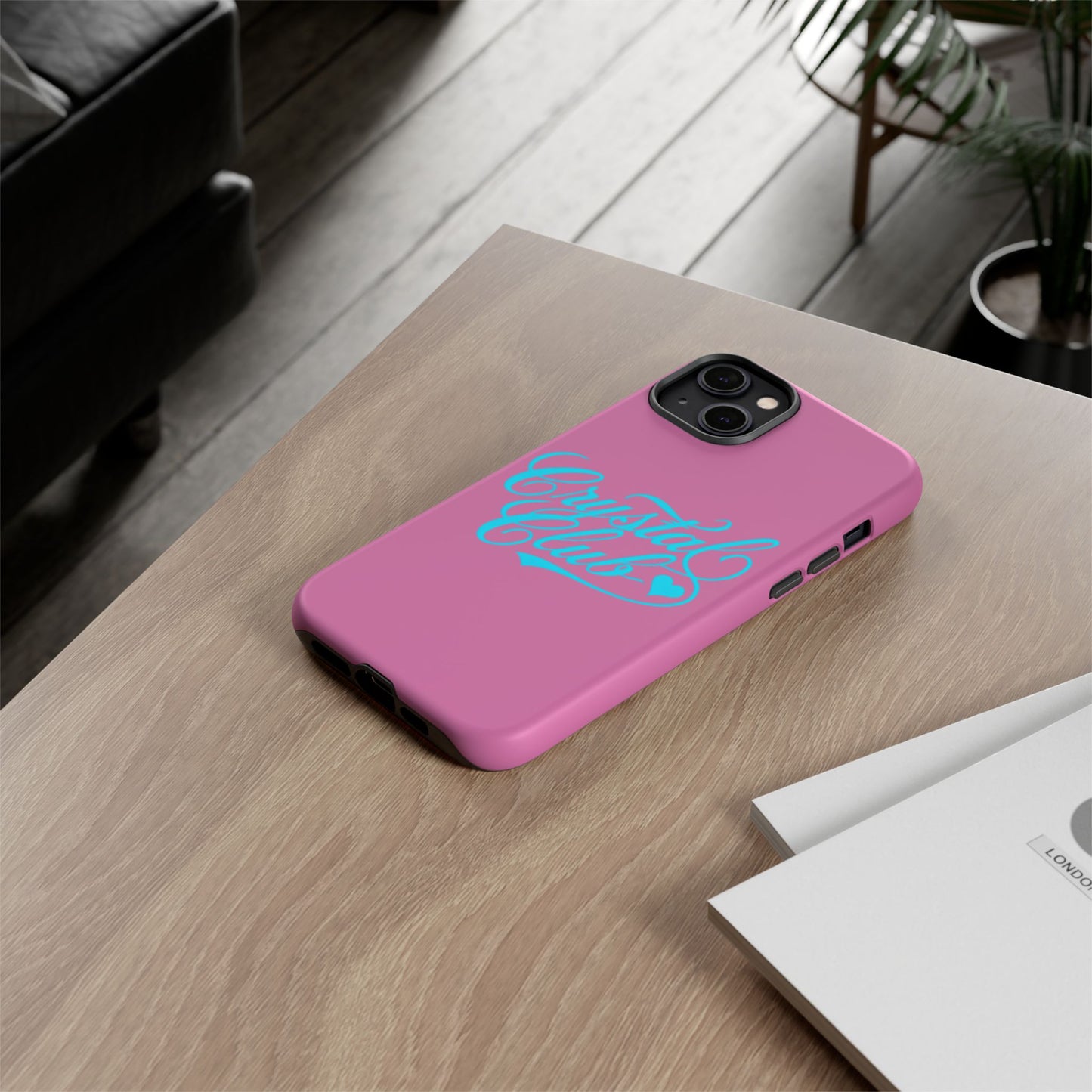 Blue Crystal Club Tough Phone Case