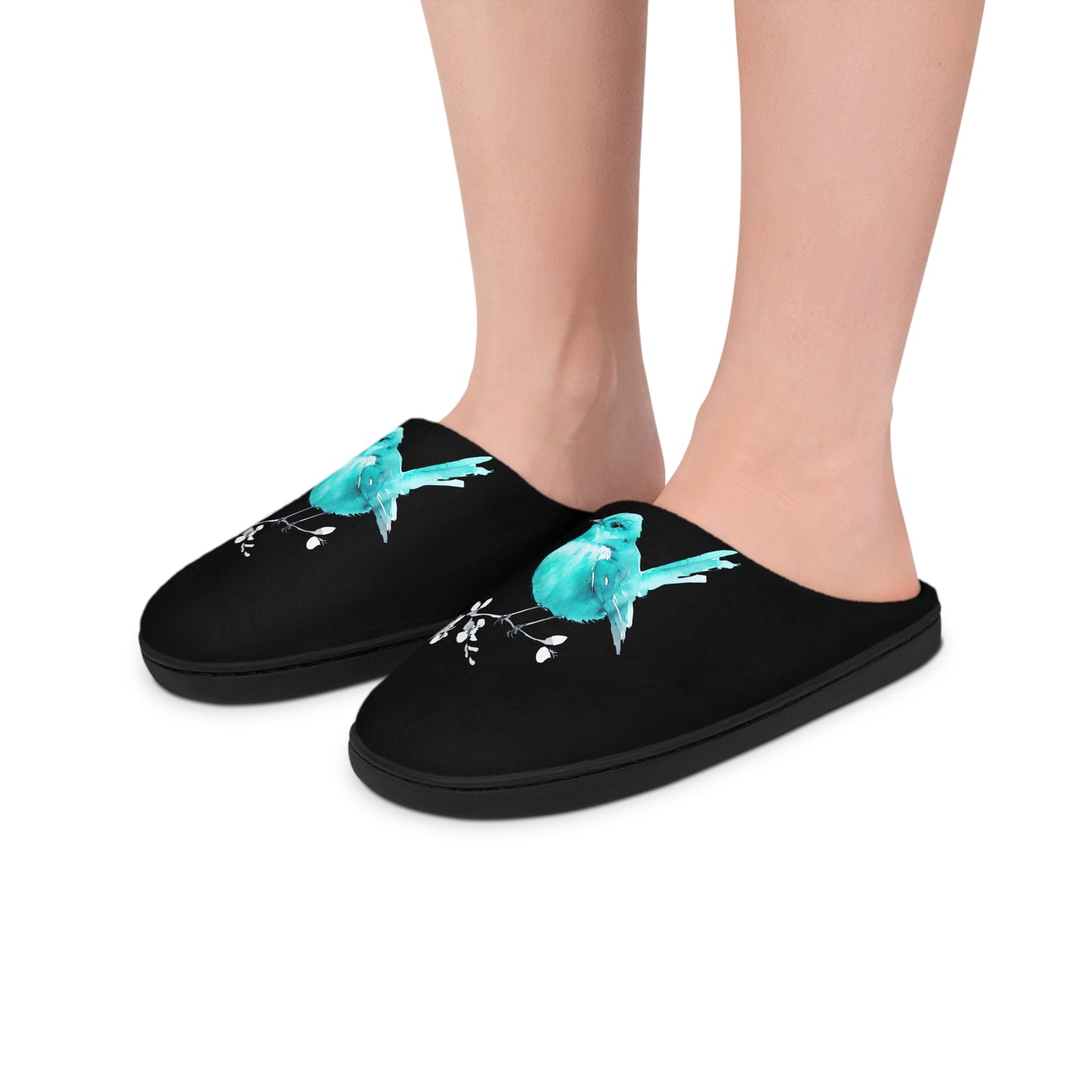 Beth's Blue Bird Women's Indoor Slippers