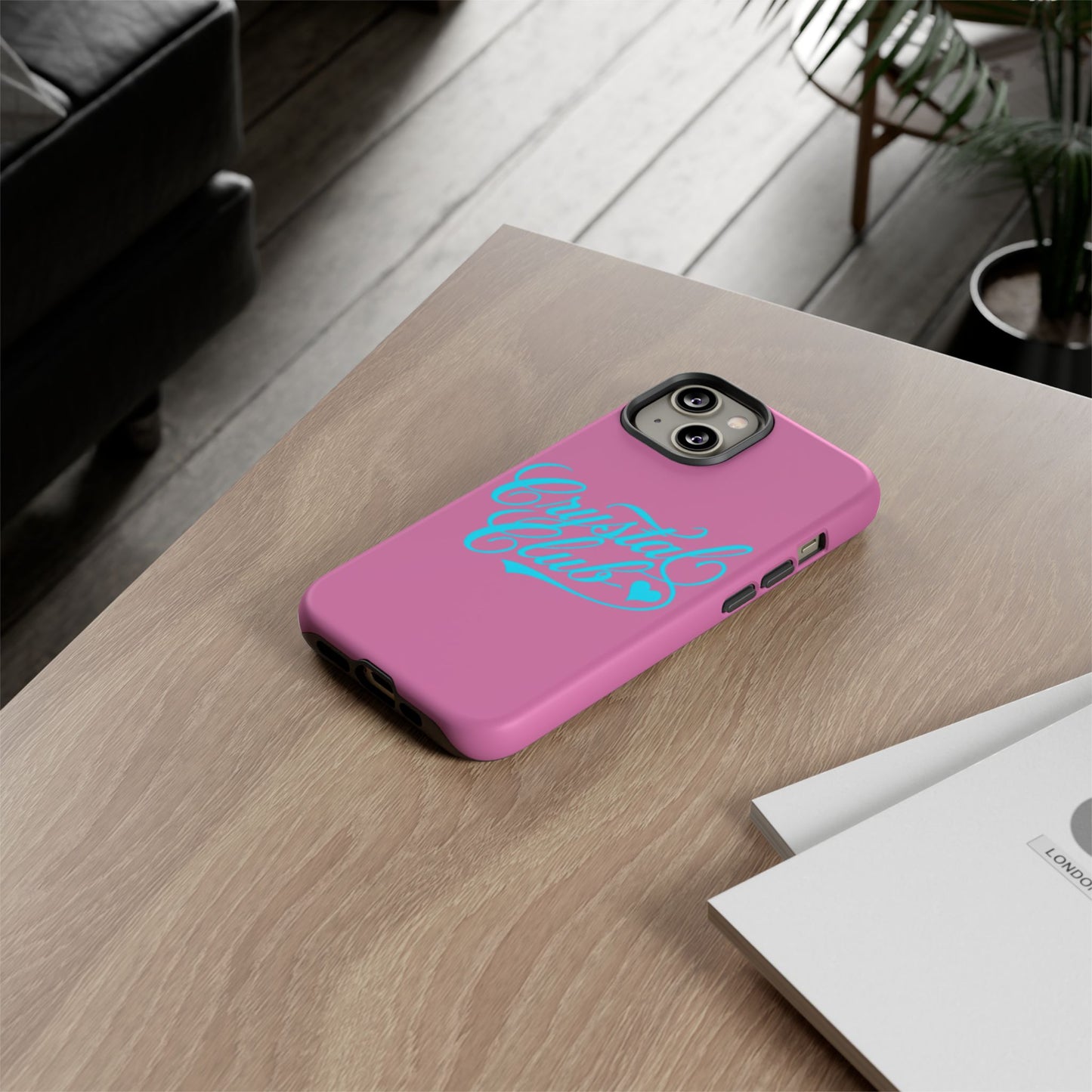 Blue Crystal Club Tough Phone Case