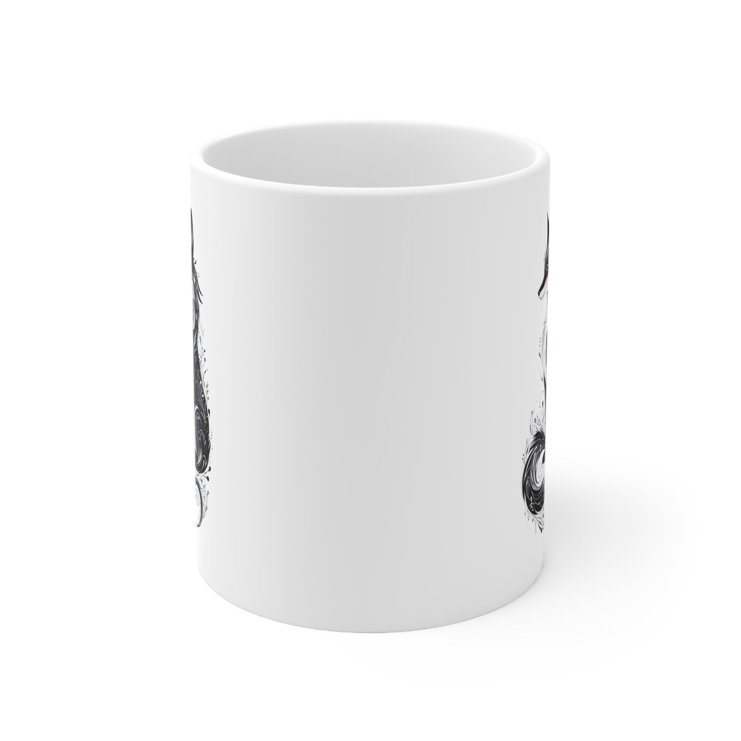 Foxy Ceramic Mug, Coffee Cup
