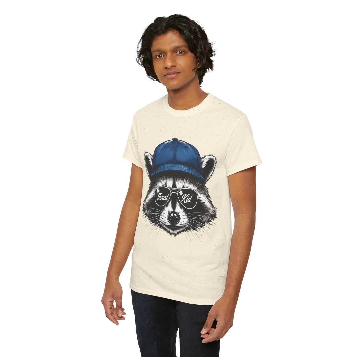 Foley's Feral Kid Raccoon Adult Shirt