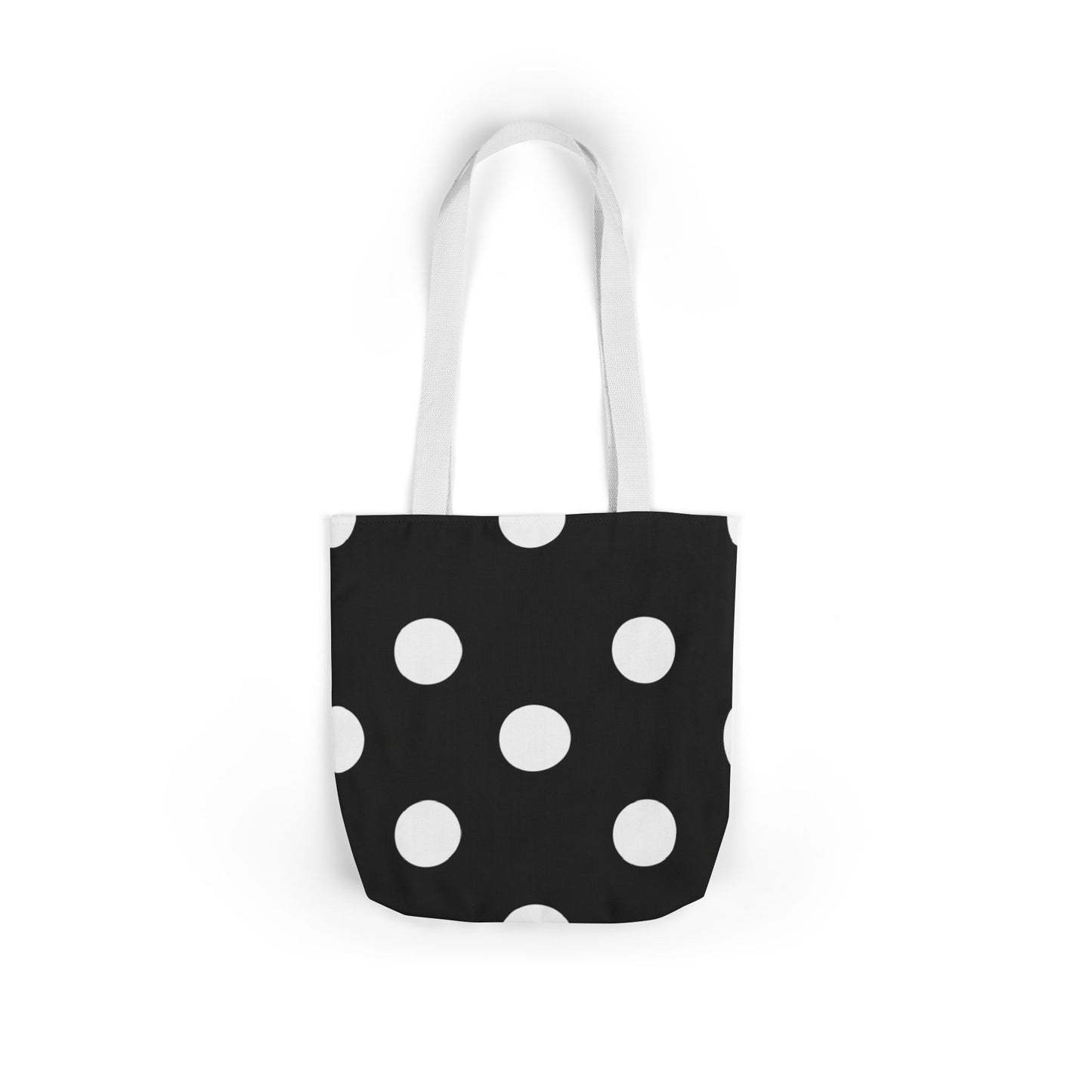 Brian's Black Polka Dot Tote Bag