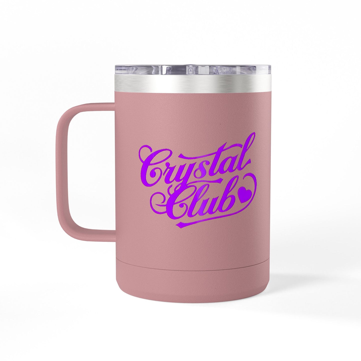 Purple Crystal Club Coffee Mug Tumbler