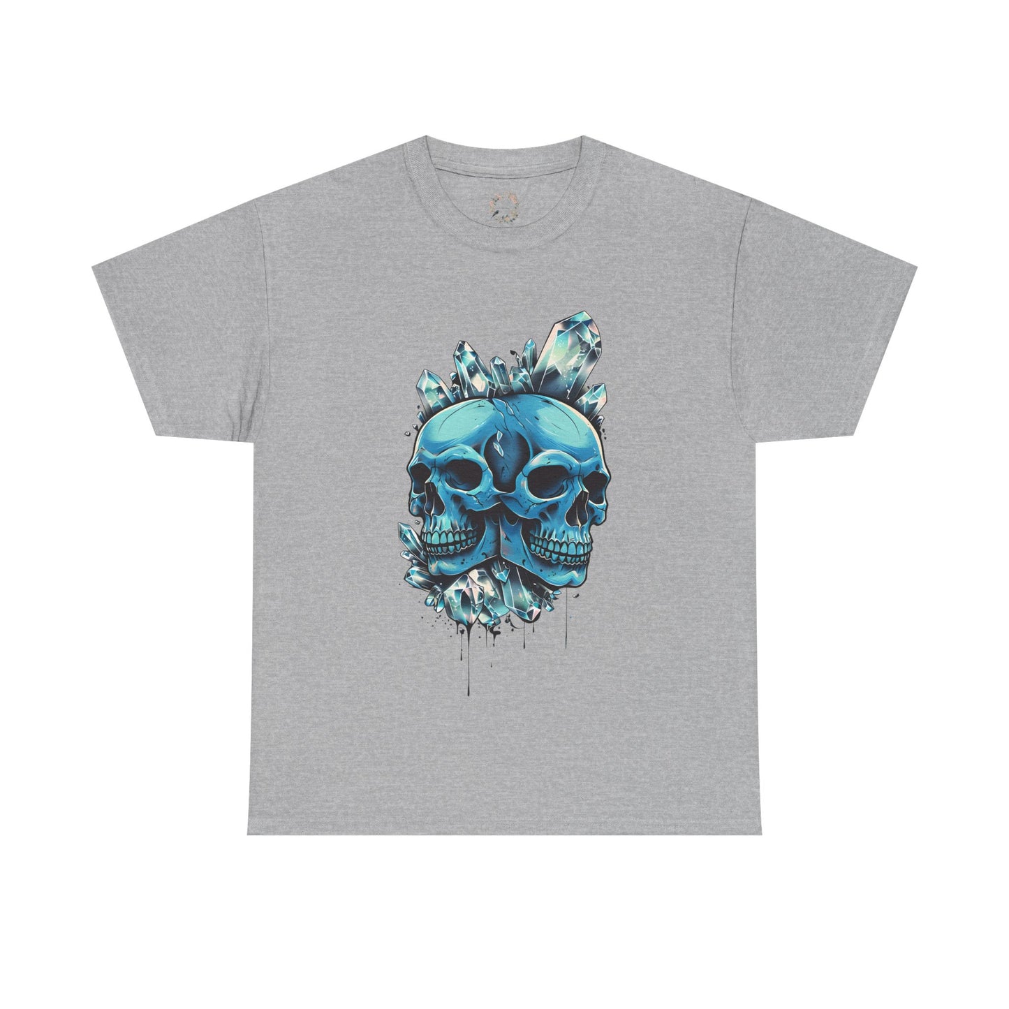 Buzz's Blue Double Skull Adult Shirt