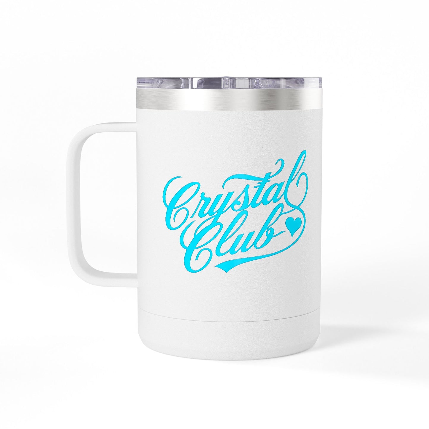 Blue Crystal Club Coffee Tumbler