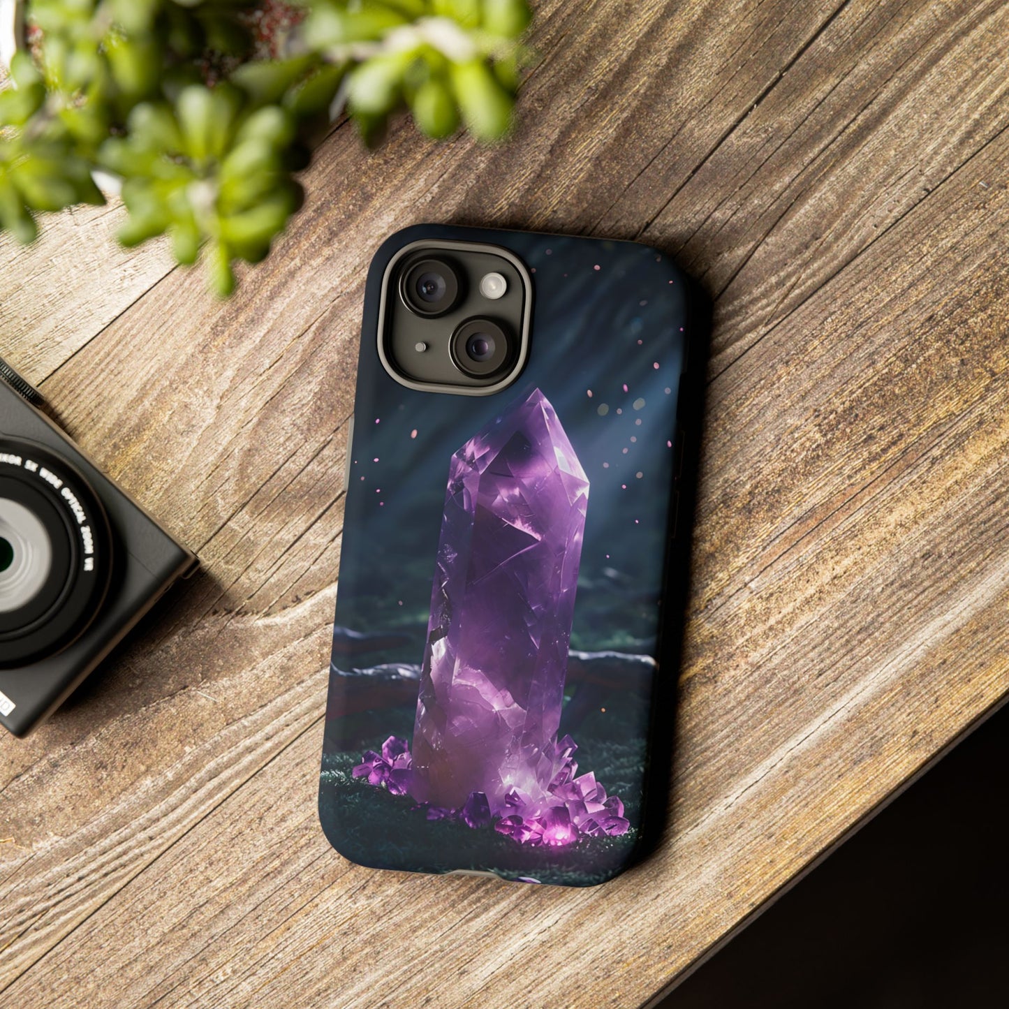 Arnie's Amethyst Crystal Tough Phone Case