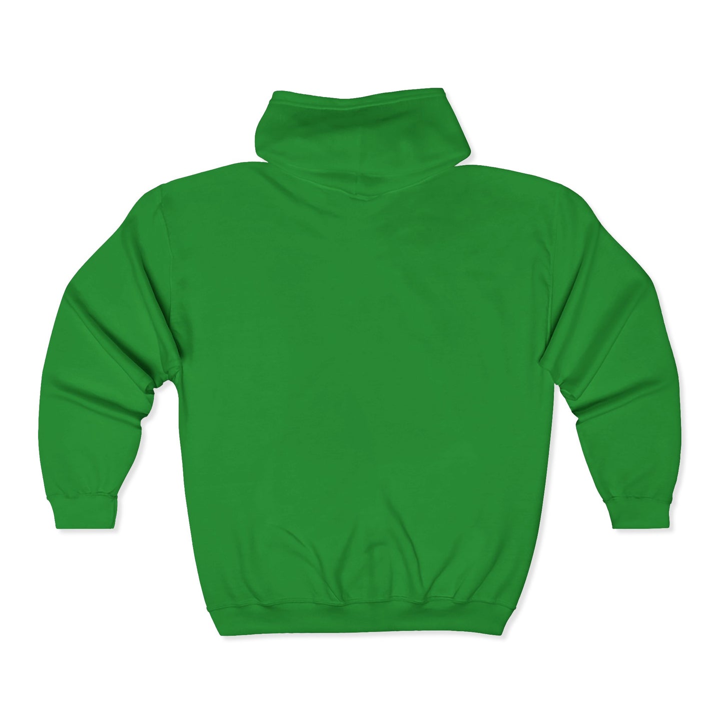 "Low Battery Socially" Adult Full Zip Sweatshirt - Hooded