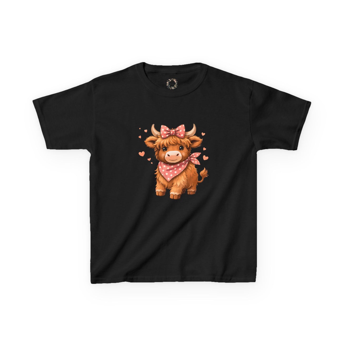 Harley's Highland Cow Youth Top