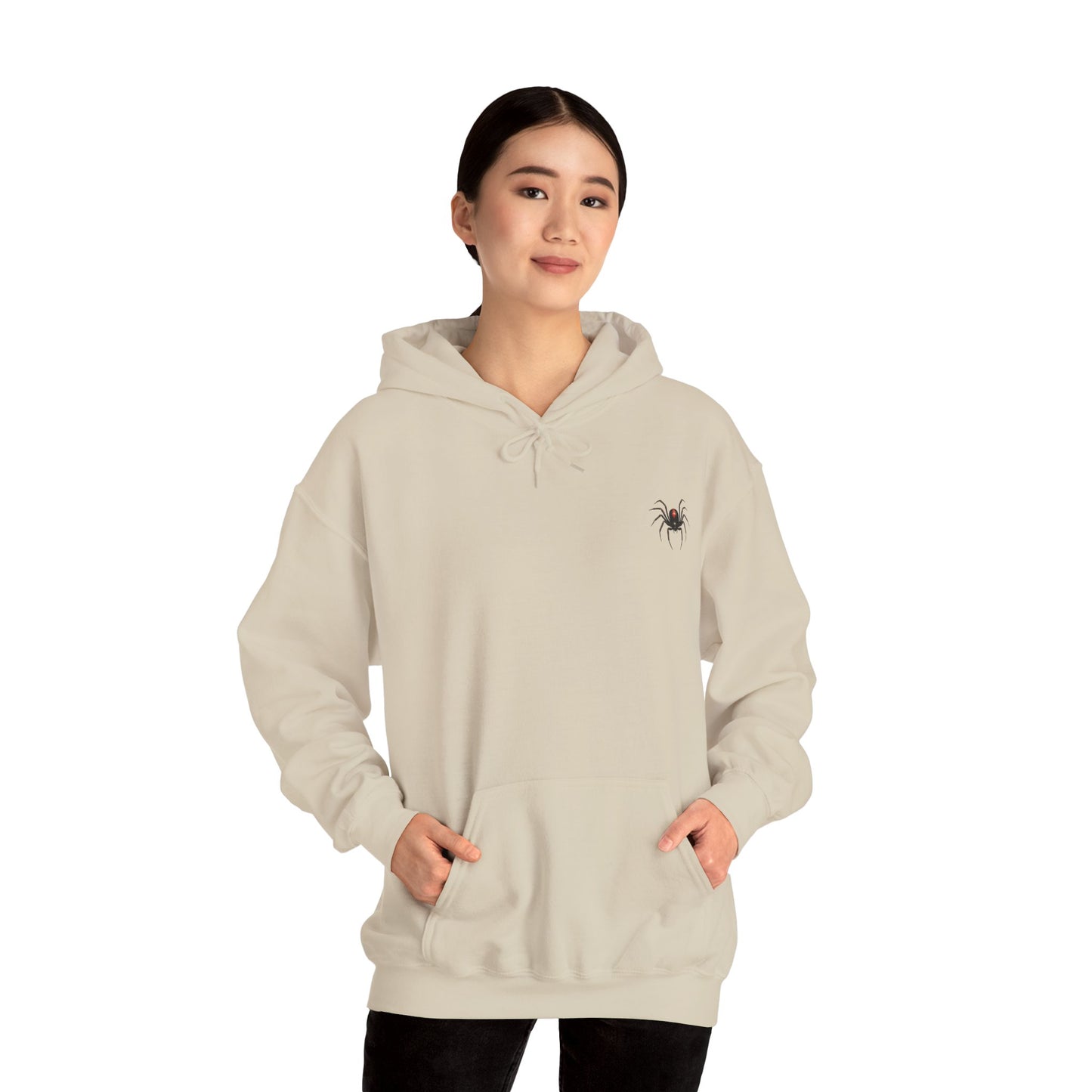 Casper's Caution: Will Bite Adult Sweatshirt - Hooded